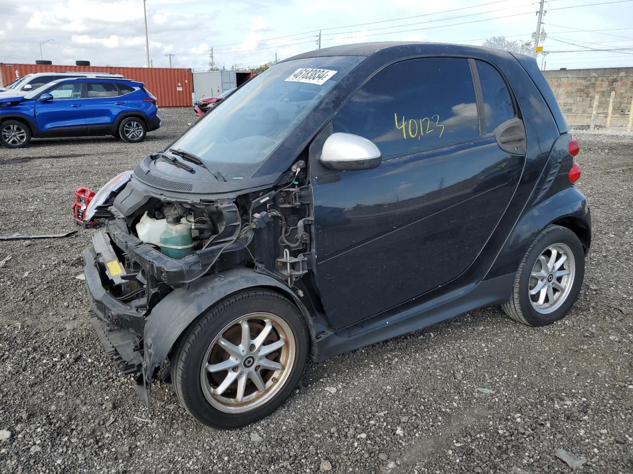 smart fortwo 2011 wmeej3ba8bk423802