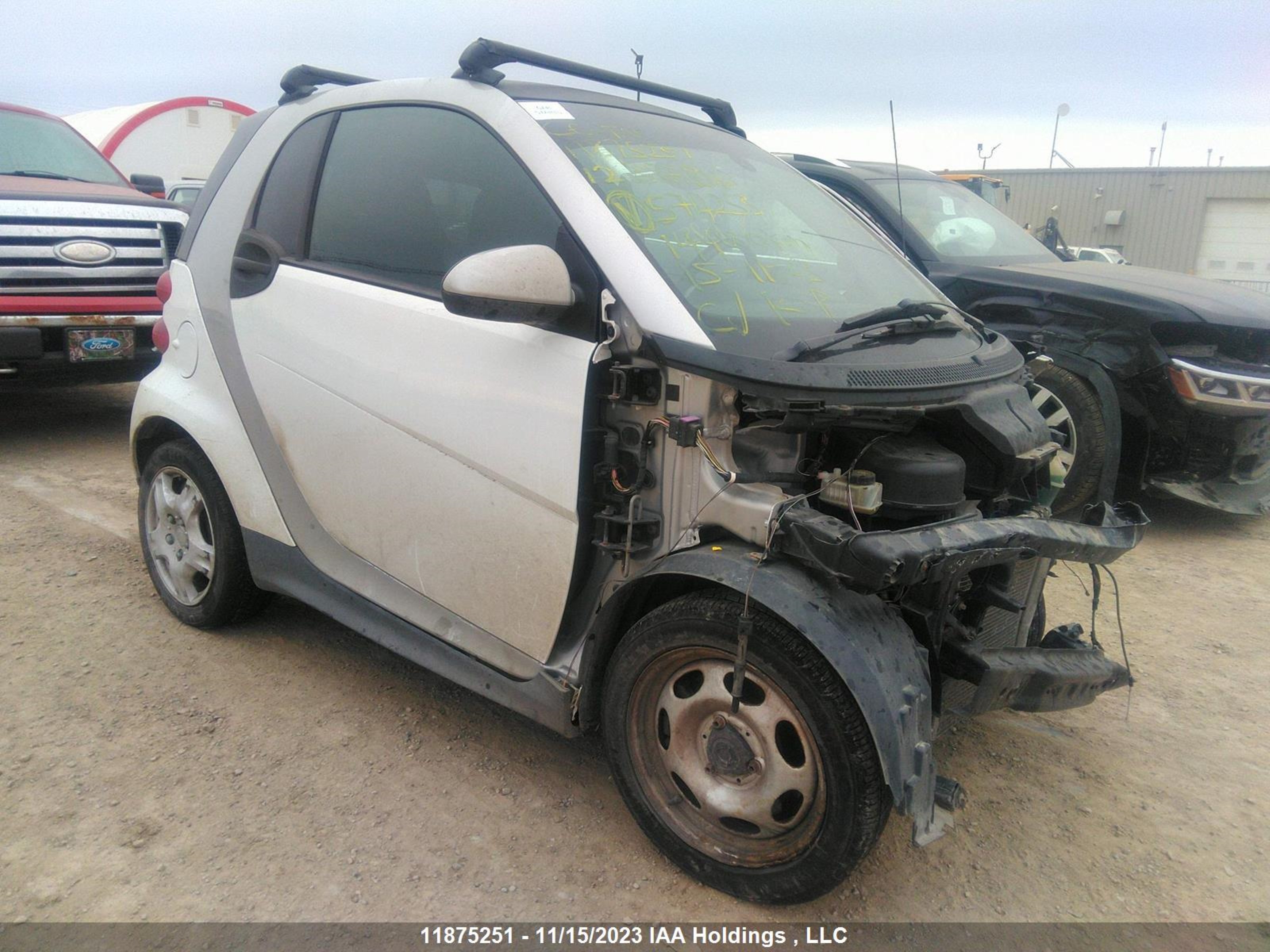 smart fortwo 2012 wmeej3ba8ck574253