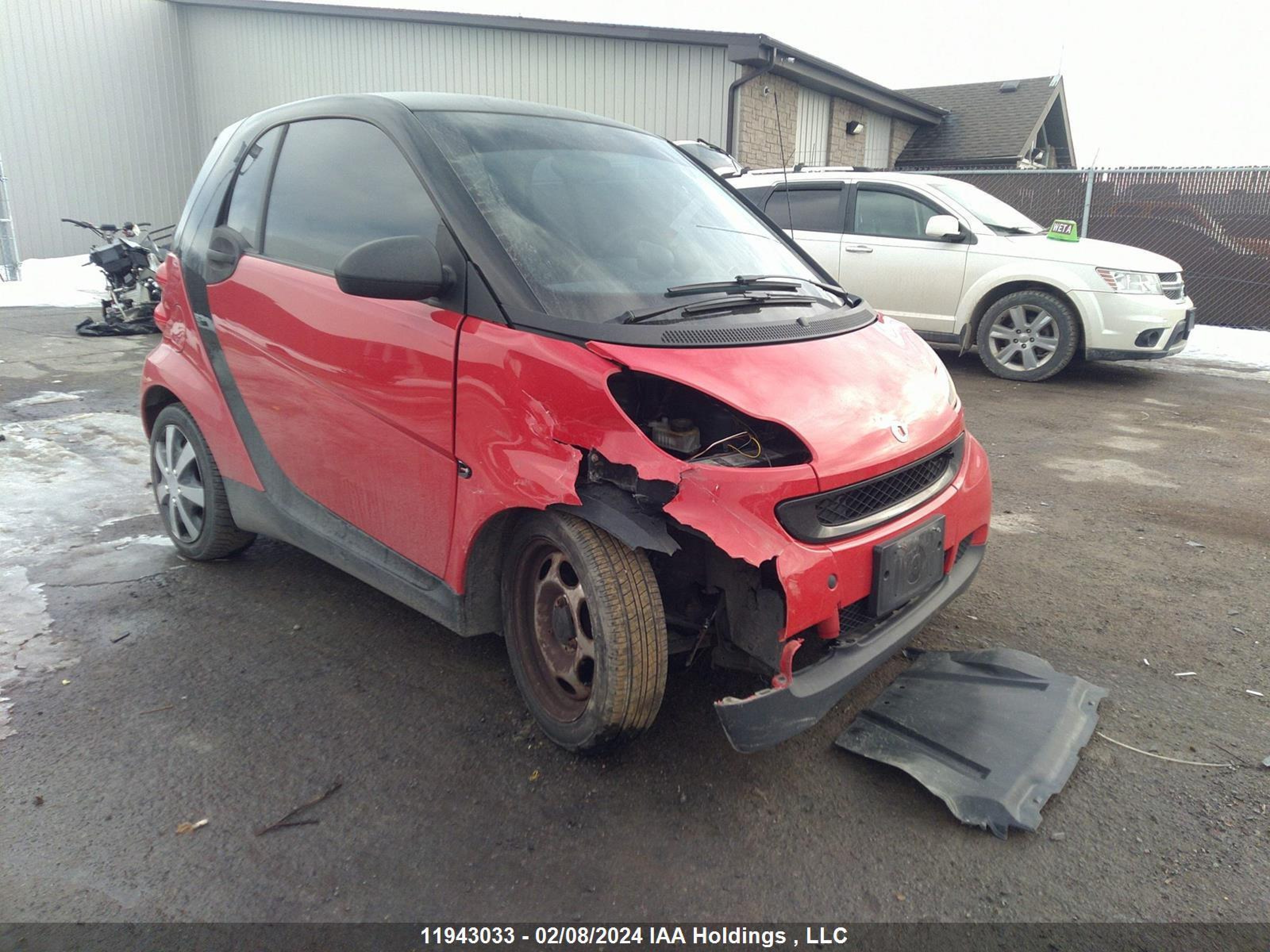 smart fortwo 2011 wmeej3ba9bk420276