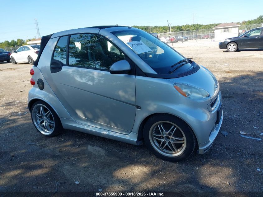 smart fortwo 2009 wmeek31x39k277564