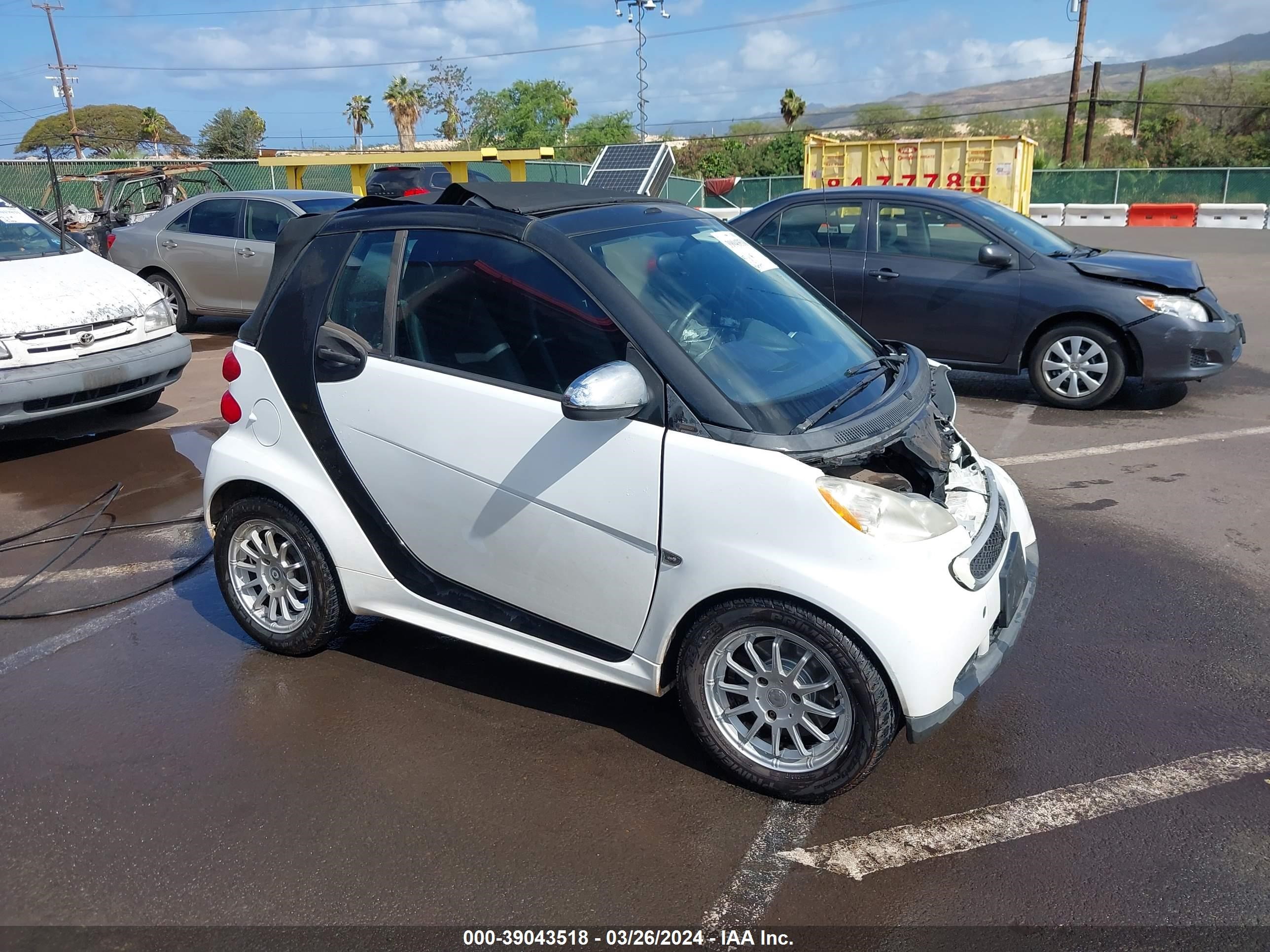 smart fortwo 2011 wmeek3ba4bk418920