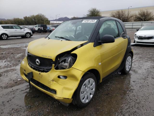 smart fortwo electric 2017 wmefj9ba1hk229175