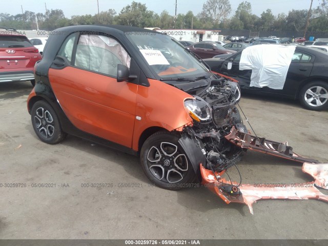 smart fortwo electric drive 2018 wmefj9ba1jk317326