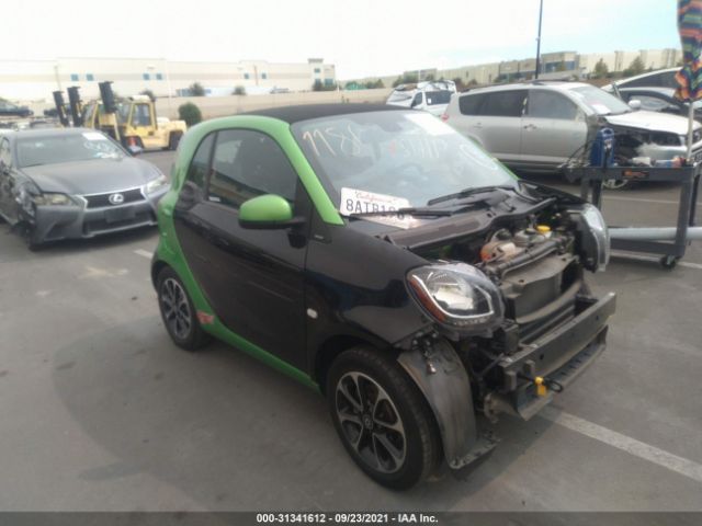 smart fortwo electric drive 2017 wmefj9ba2hk228567