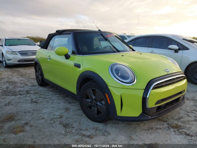 mini cooper convertible 2022 wmw23dl05n3n50073