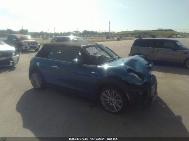 mini convertible 2022 wmw43dl01n3n41038