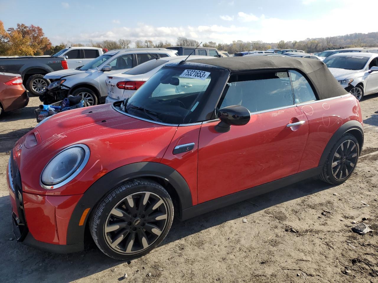 mini cooper 2022 wmw43dl05n3n53550