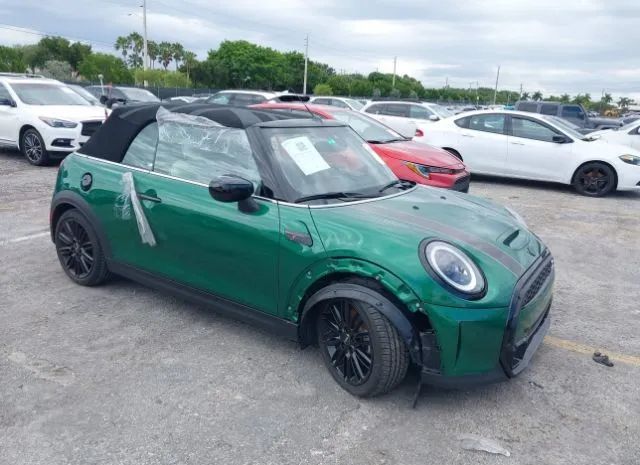 mini convertible 2022 wmw43dl0xn3n67699