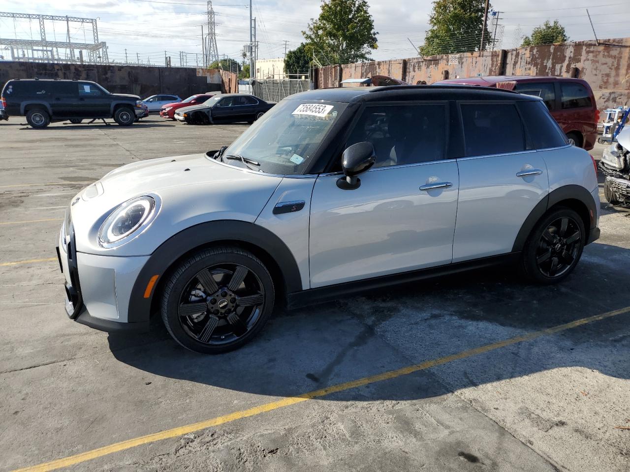 mini cooper 2022 wmw53dk01n2r89243