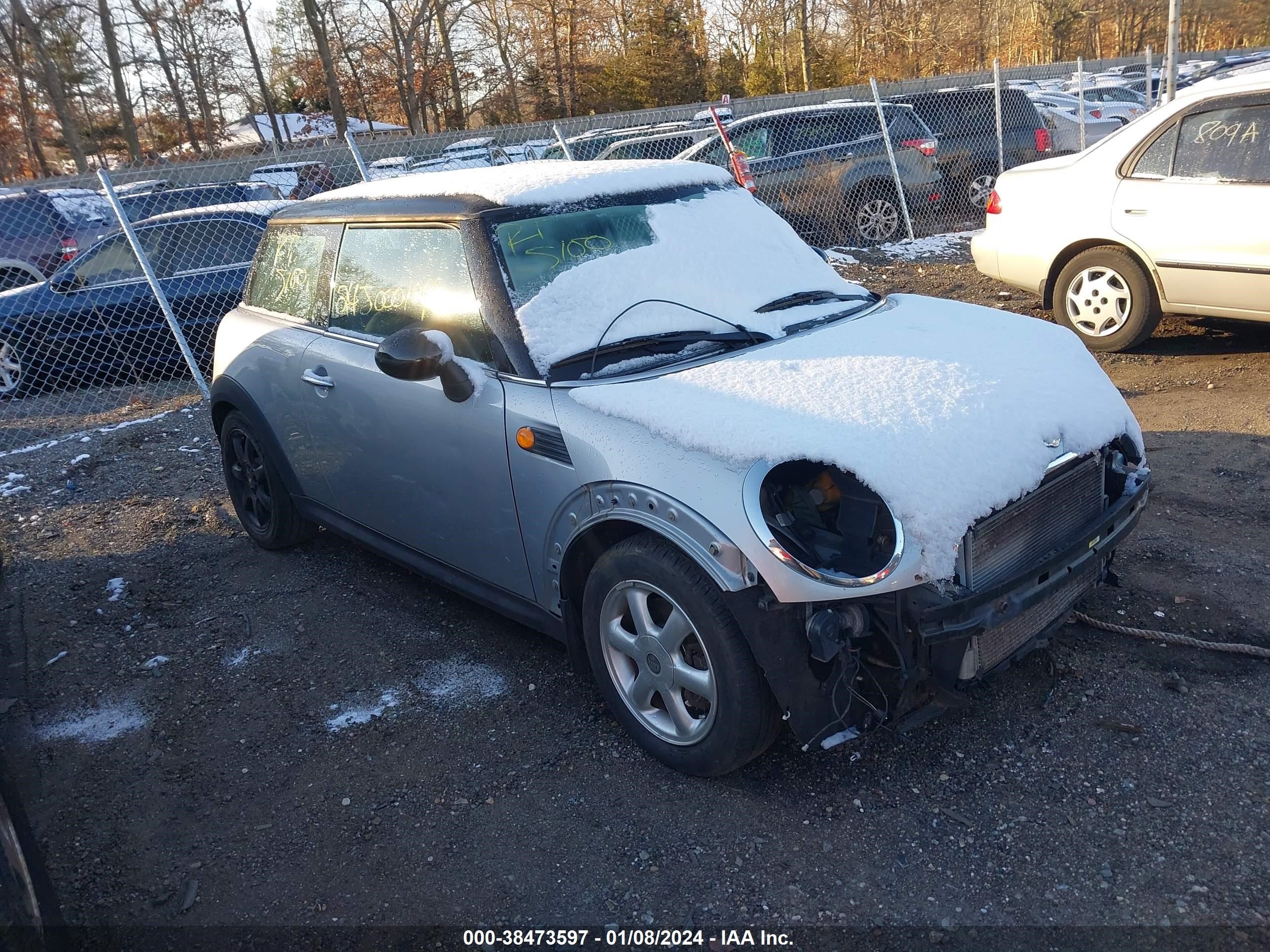 mini cooper 2007 wmwmf33507tl77314