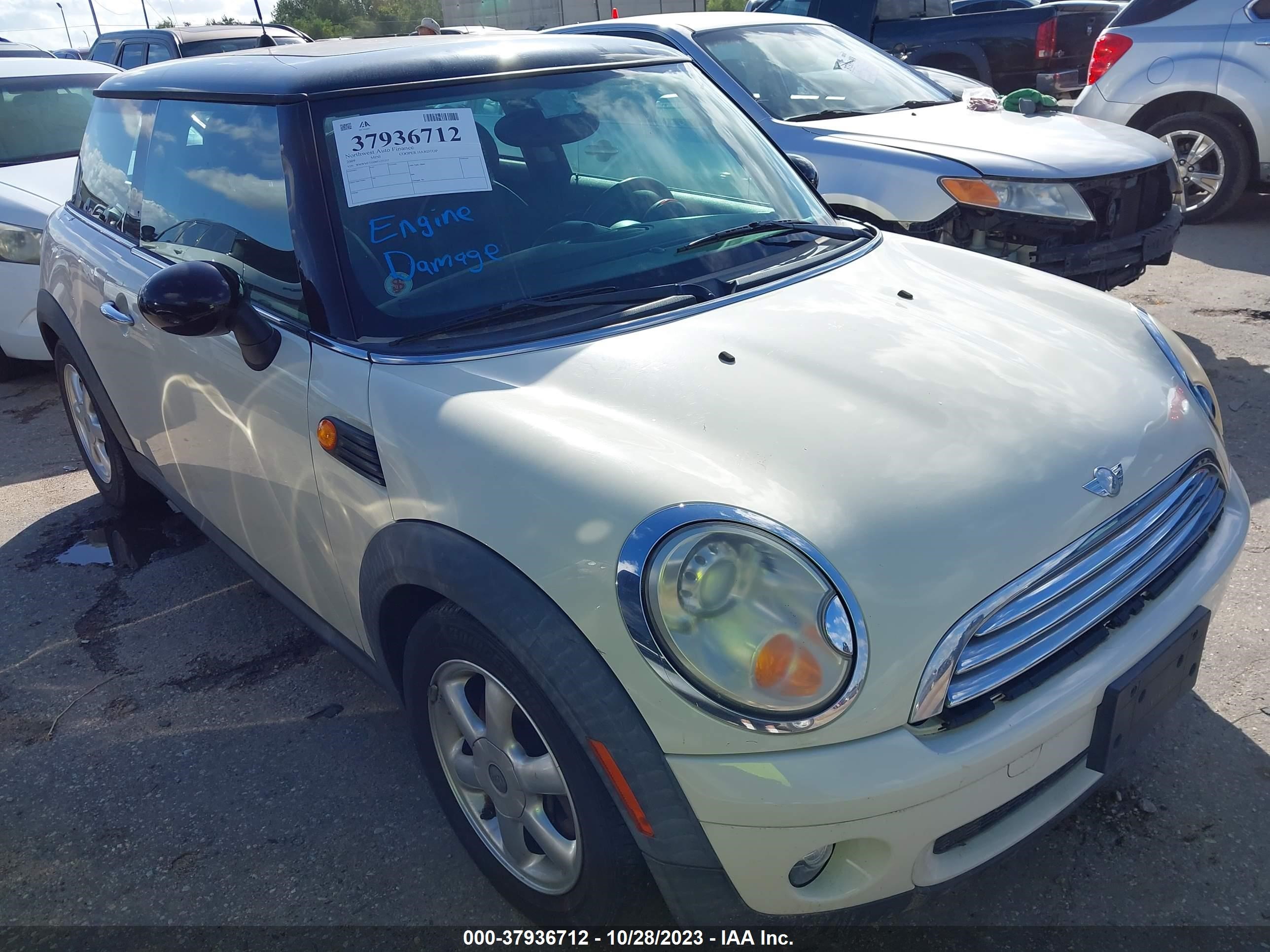 mini cooper 2009 wmwmf33509tu73737