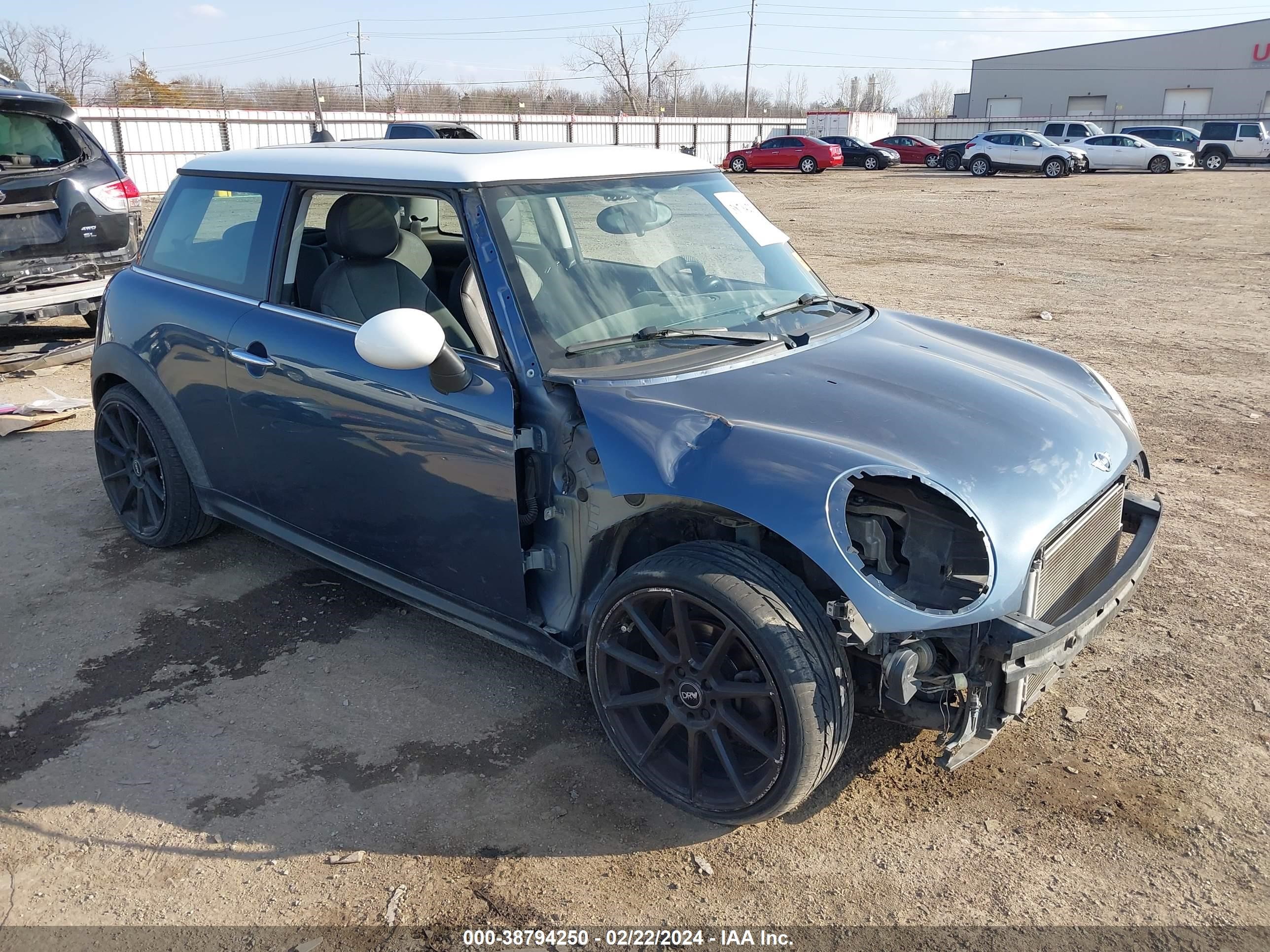 mini cooper 2009 wmwmf33519tw75650