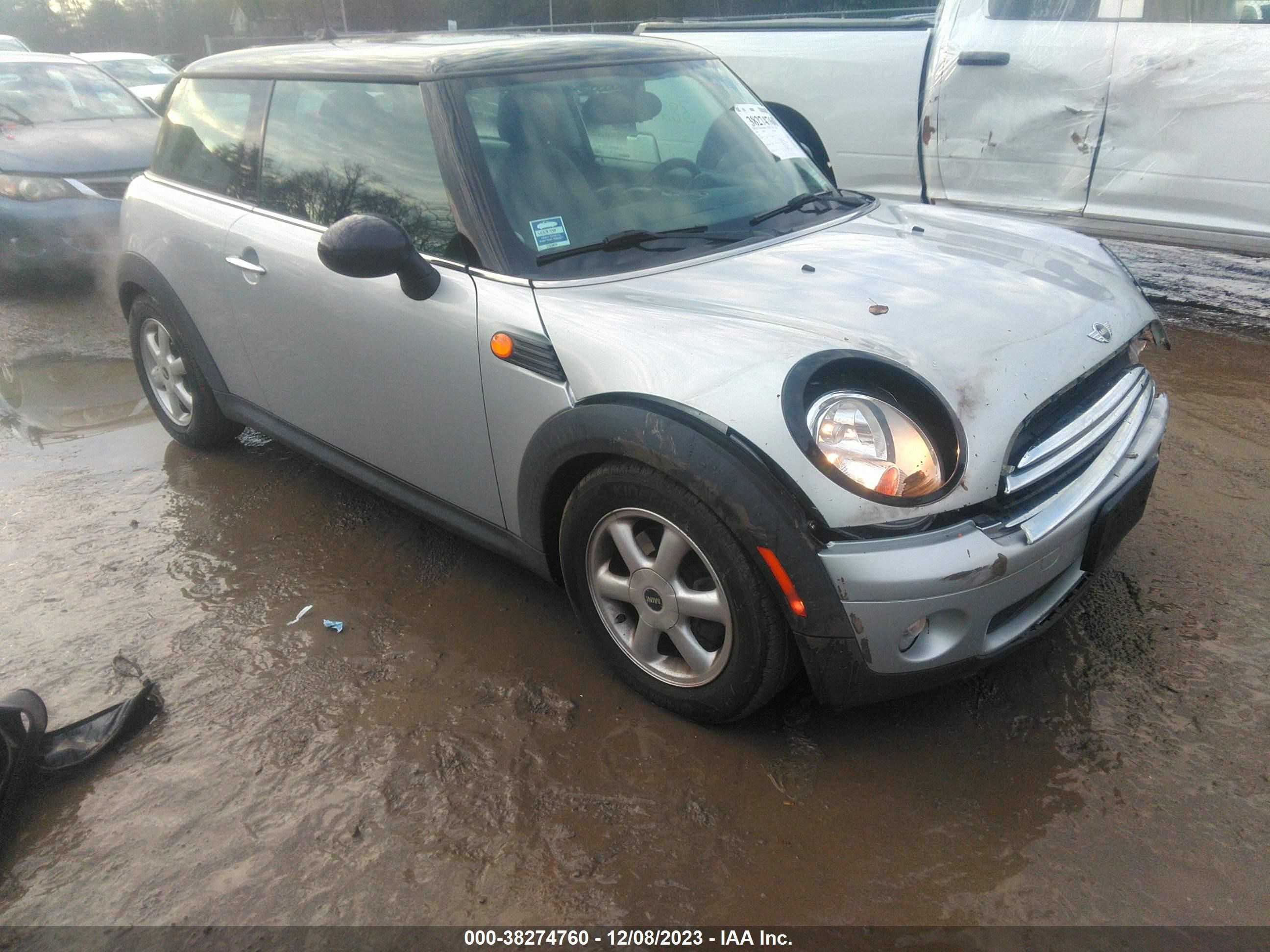 mini cooper 2008 wmwmf33548tt65555