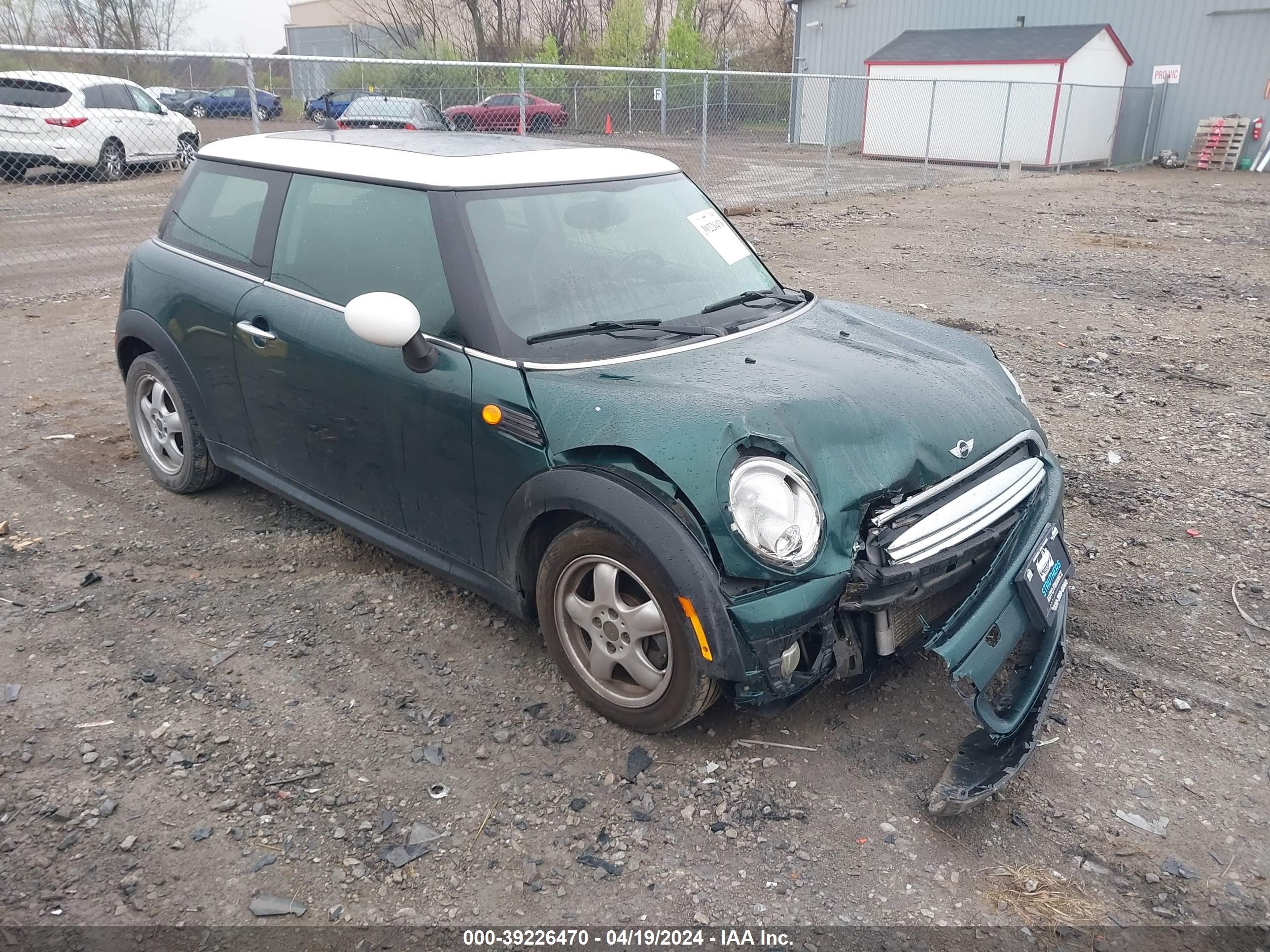 mini cooper 2009 wmwmf33569tw72498