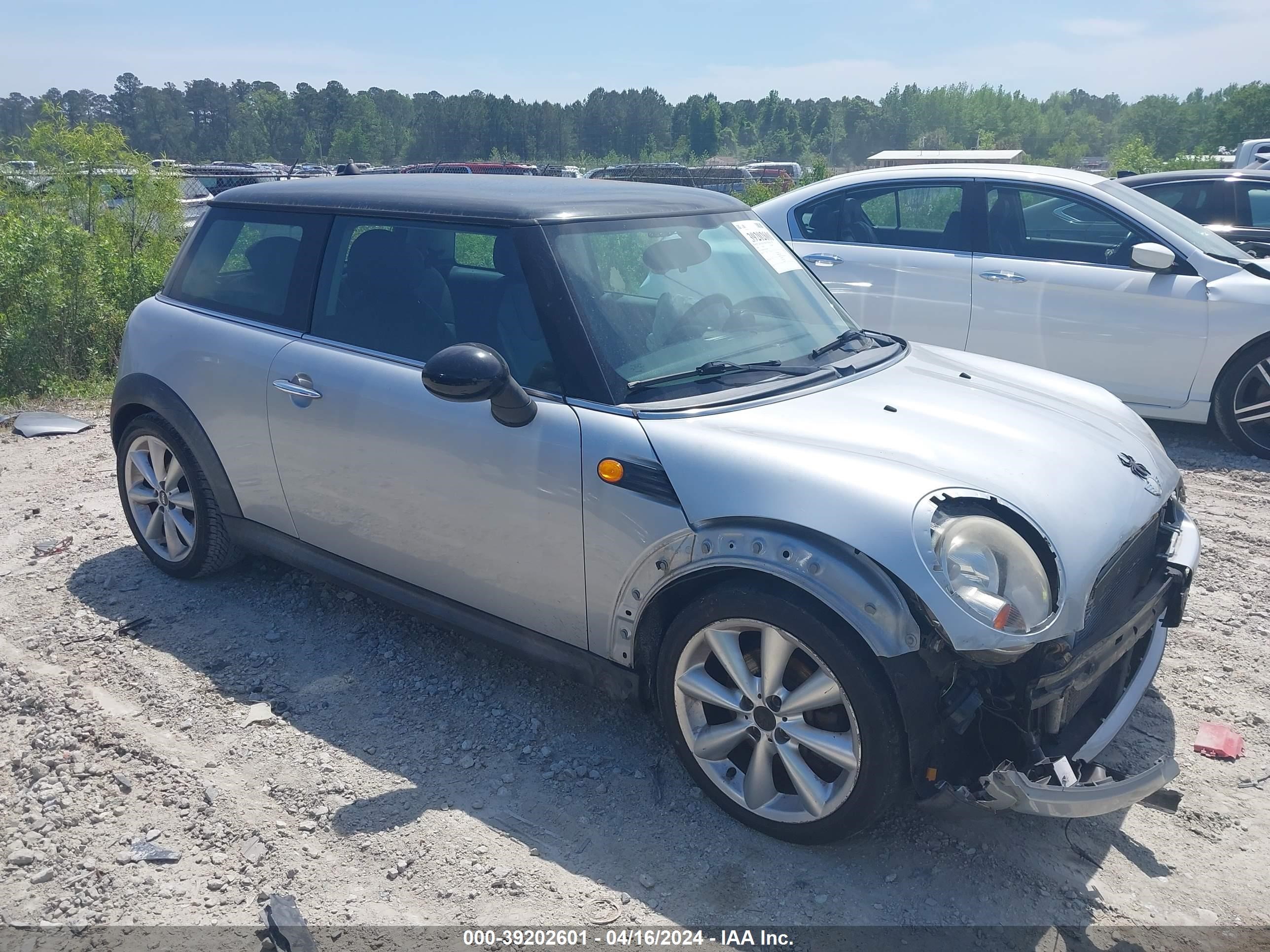 mini cooper 2008 wmwmf33578tt64853