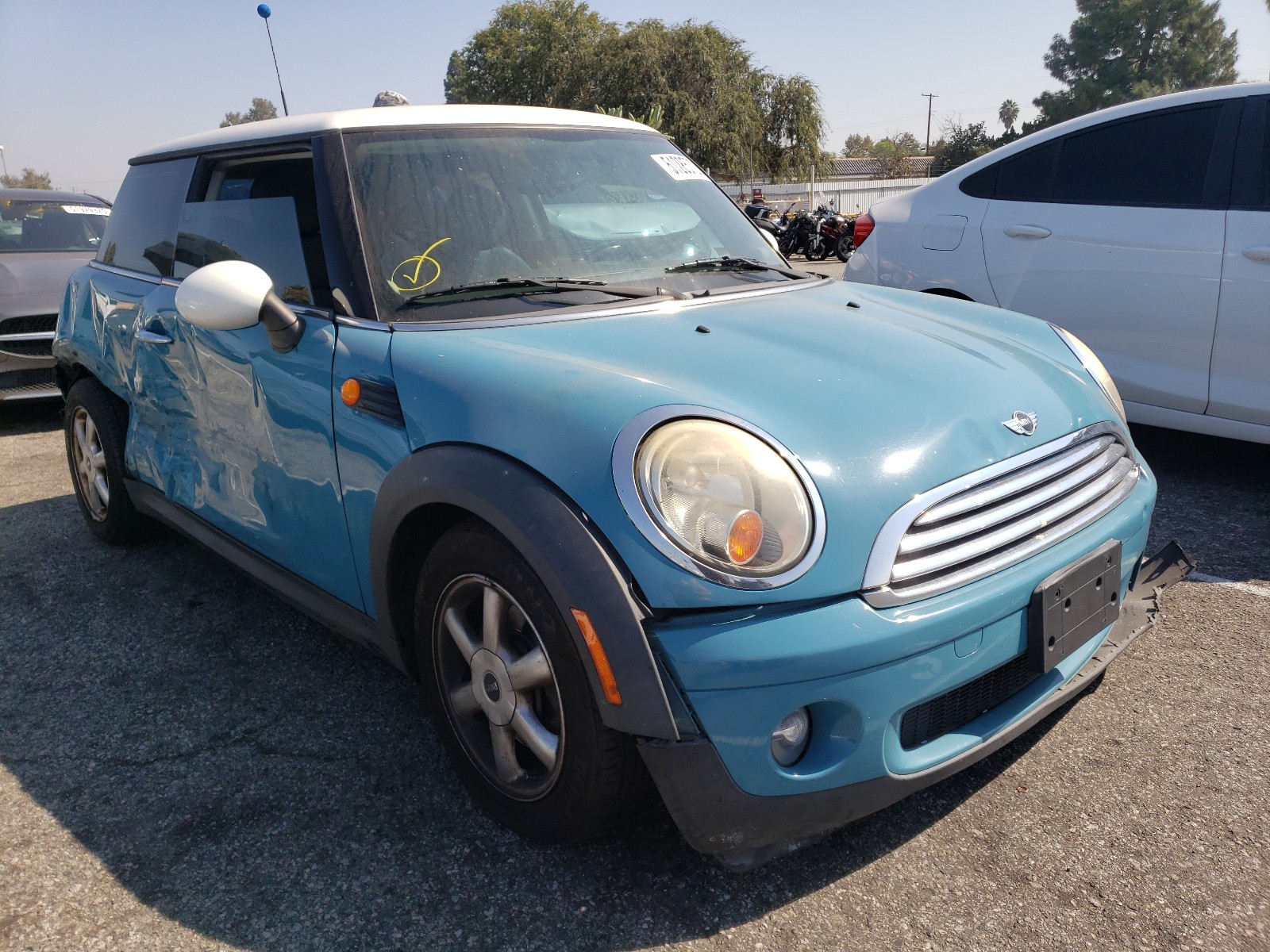 mini cooper 2008 wmwmf33598tt63302