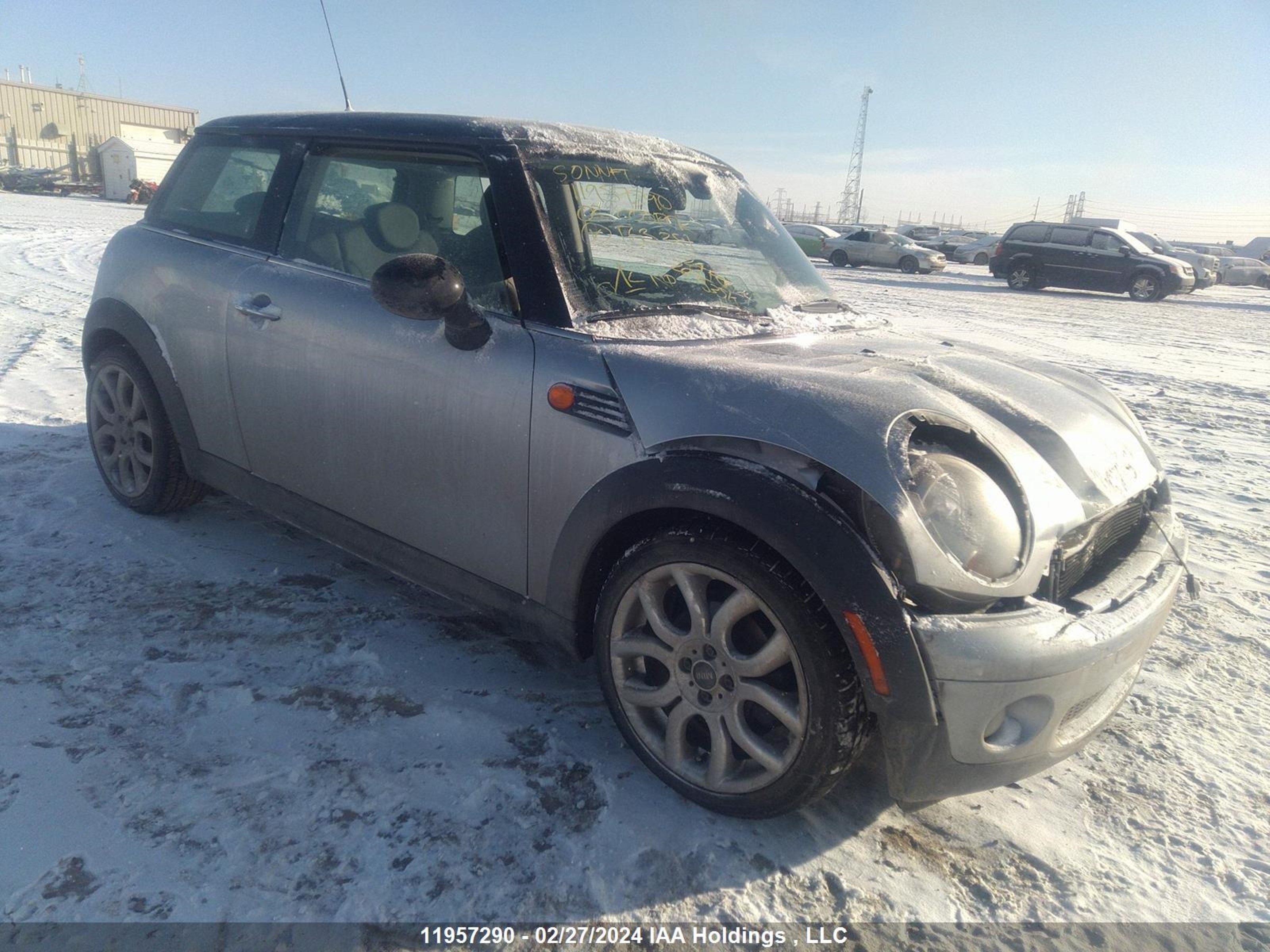 mini cooper 2008 wmwmf33598tt63381