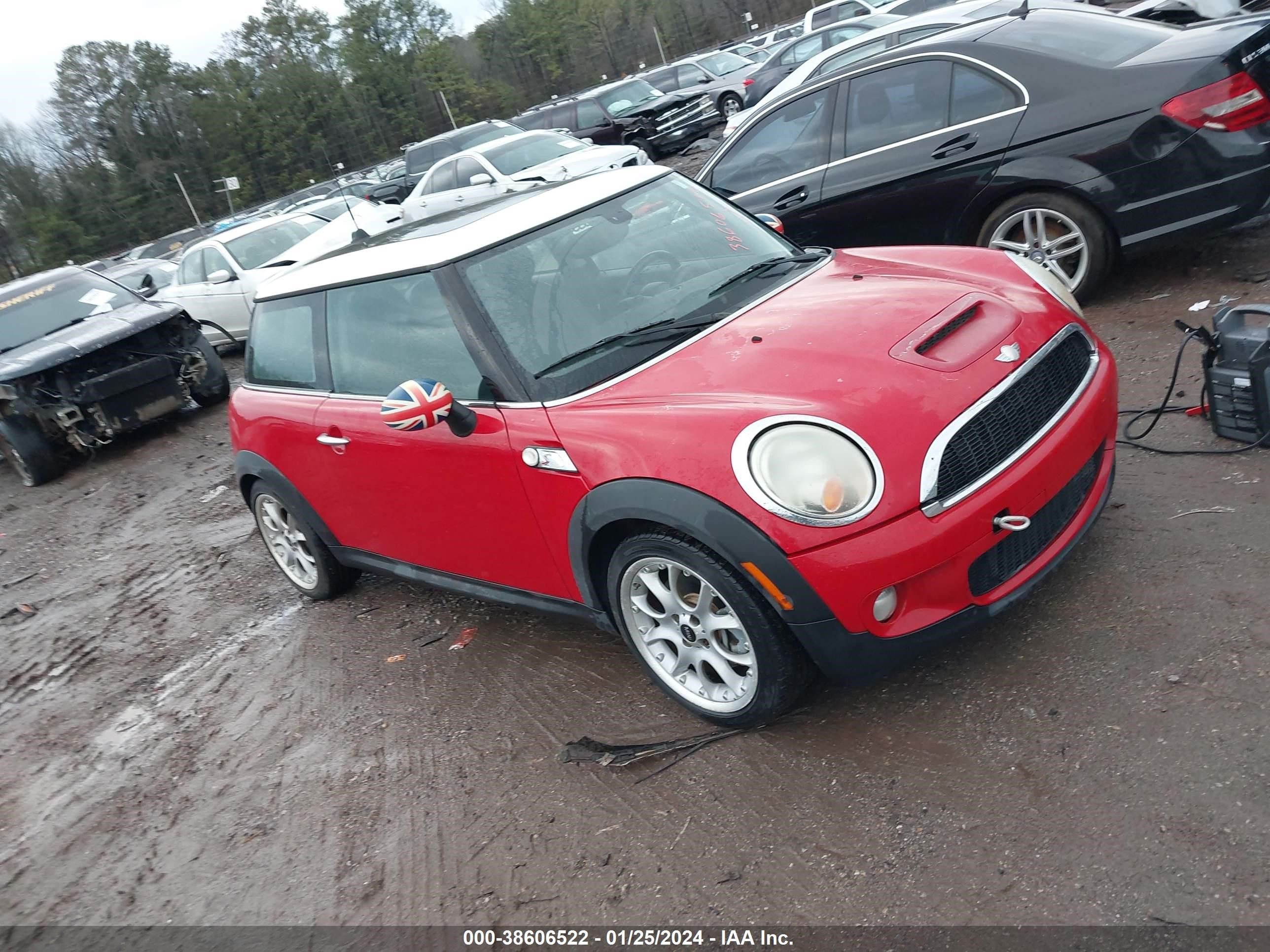 mini cooper 2009 wmwmf73529tv39907