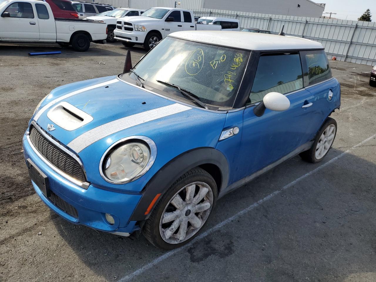 mini cooper 2007 wmwmf73577tl89564