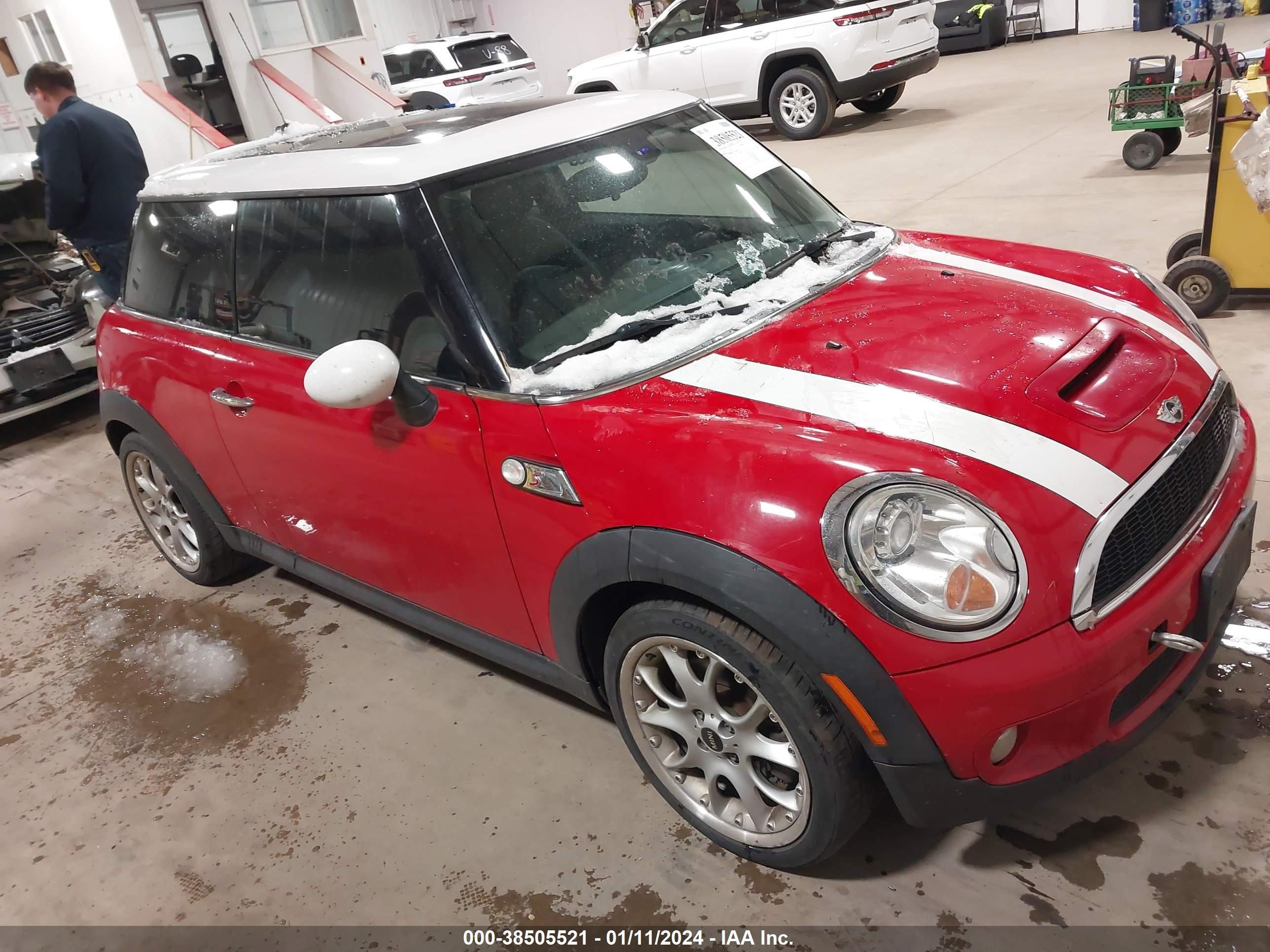 mini cooper 2007 wmwmf73597tl83989