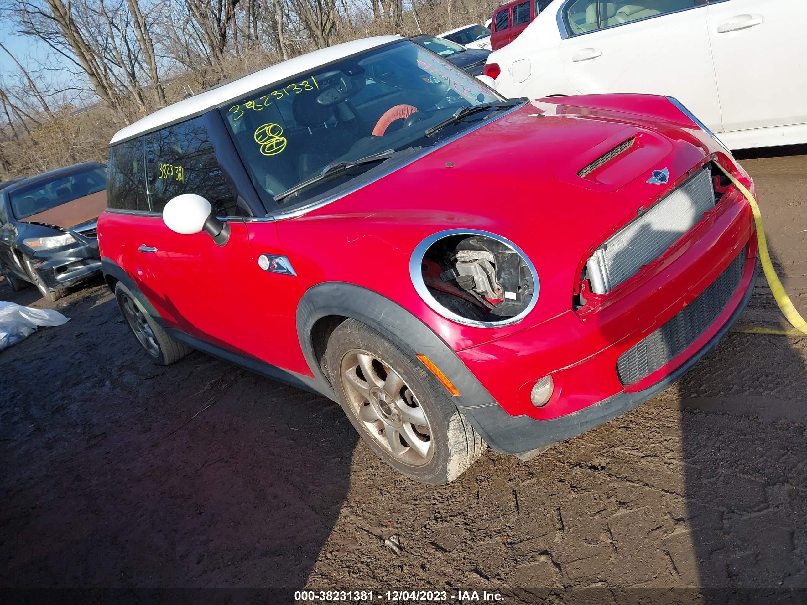 mini cooper 2008 wmwmf73598tt91947