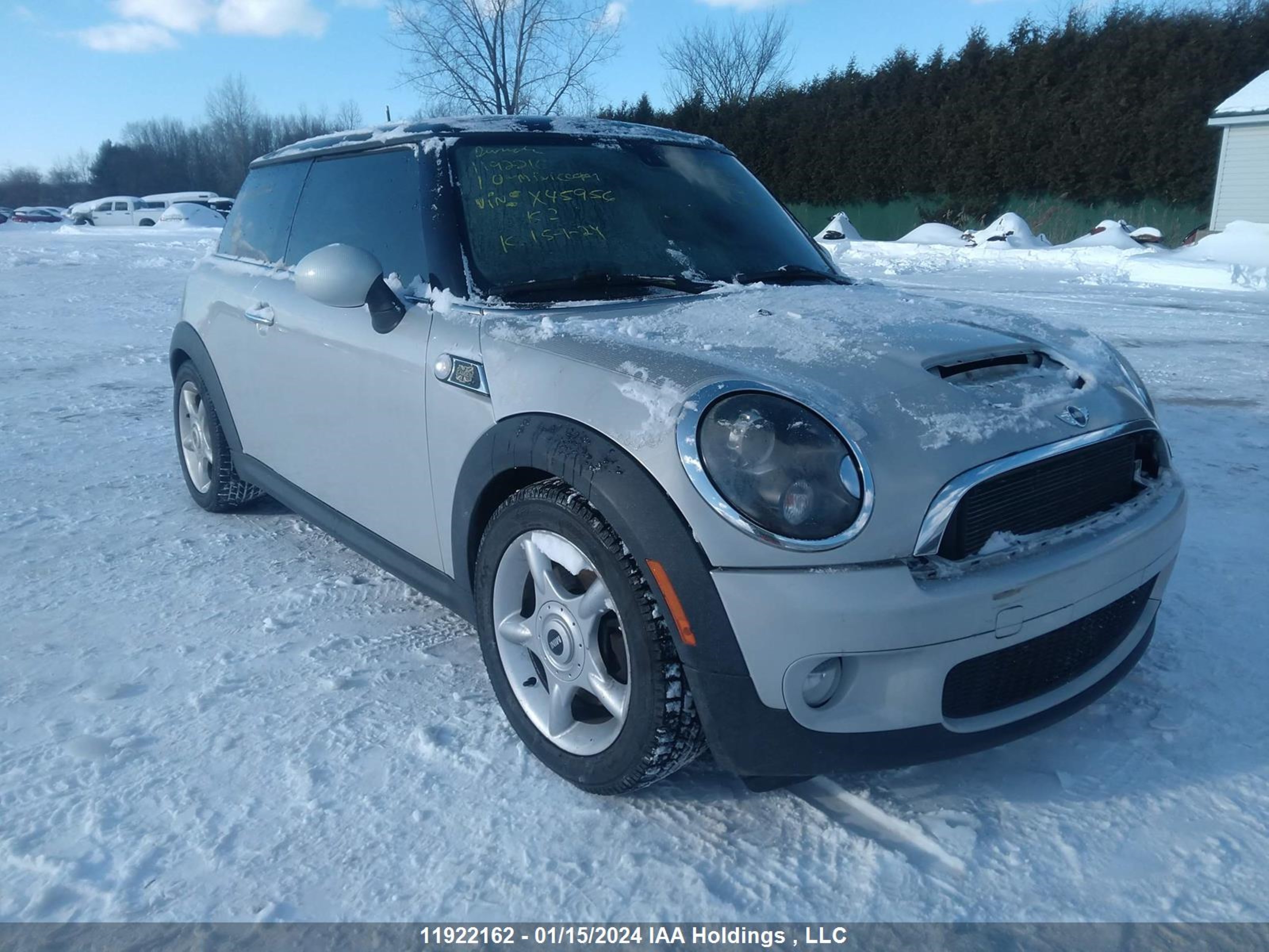 mini cooper 2010 wmwmf7c59atx45956