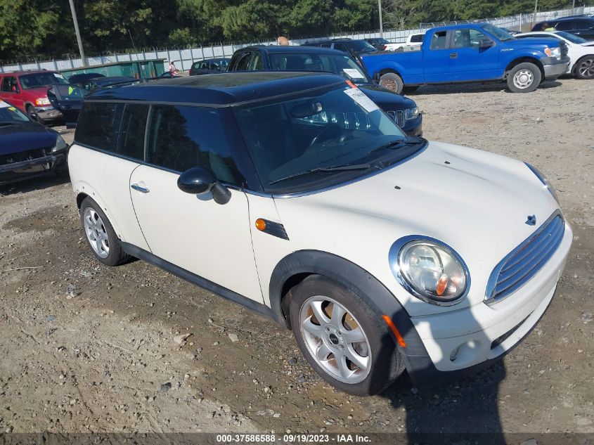 mini clubman 2009 wmwml33509tx35961