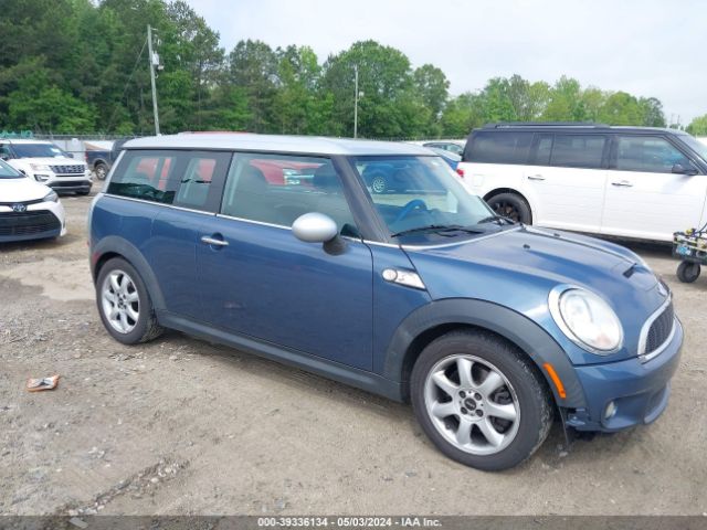 mini cooper s clubman 2010 wmwmm3c54atp94609