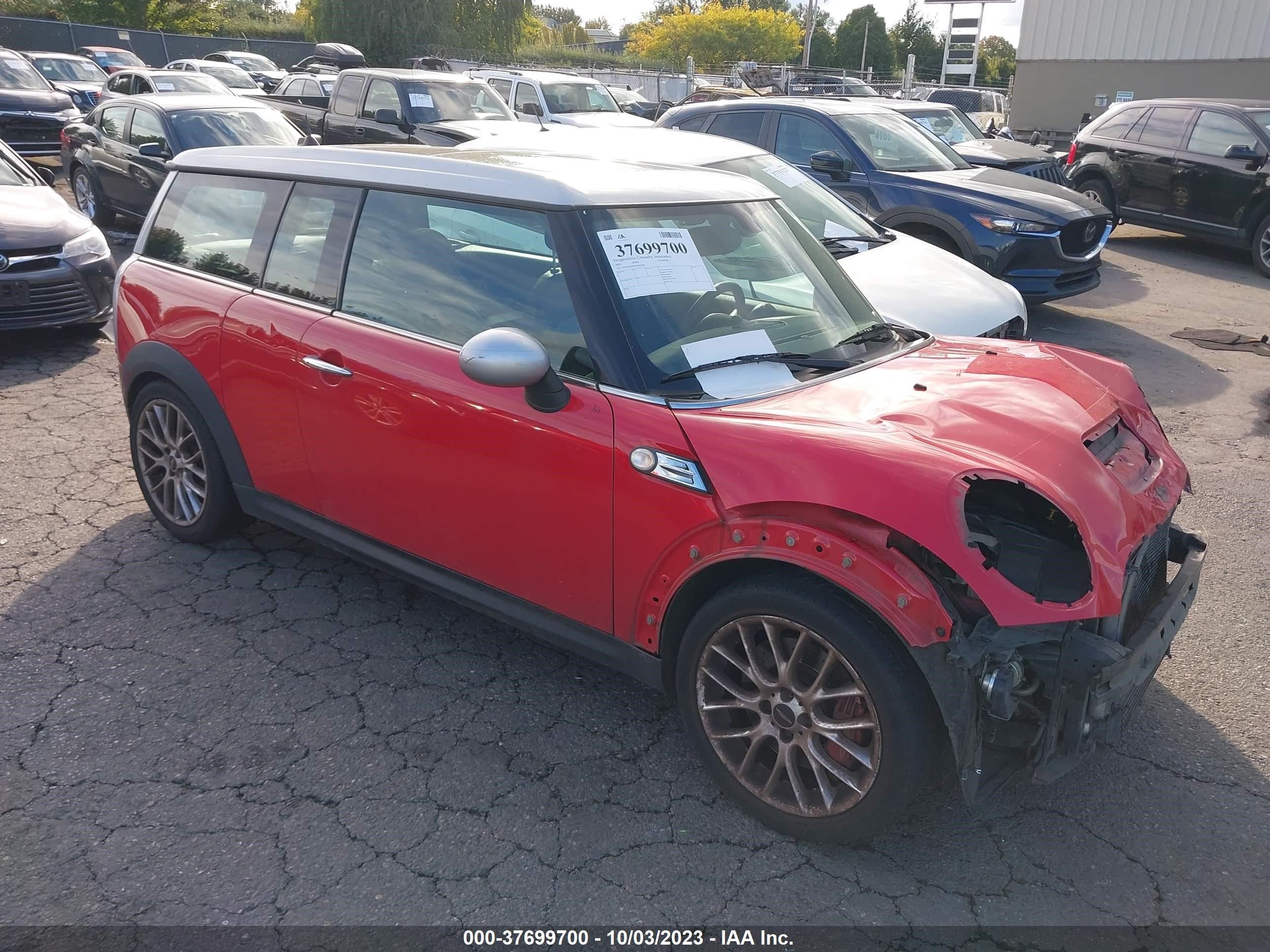 mini clubman 2009 wmwmm93569tf99483