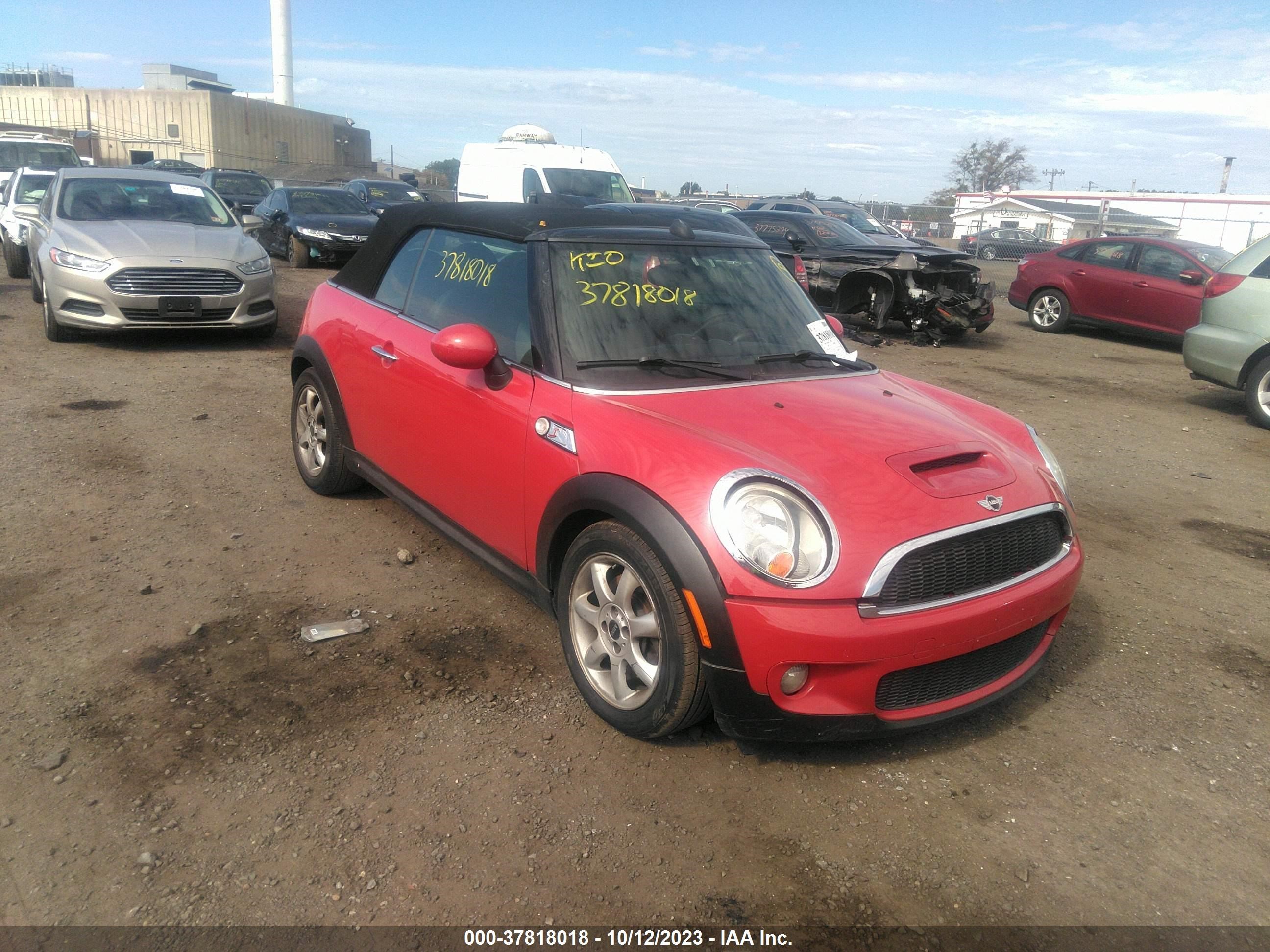 mini cooper 2009 wmwms33569ty50230