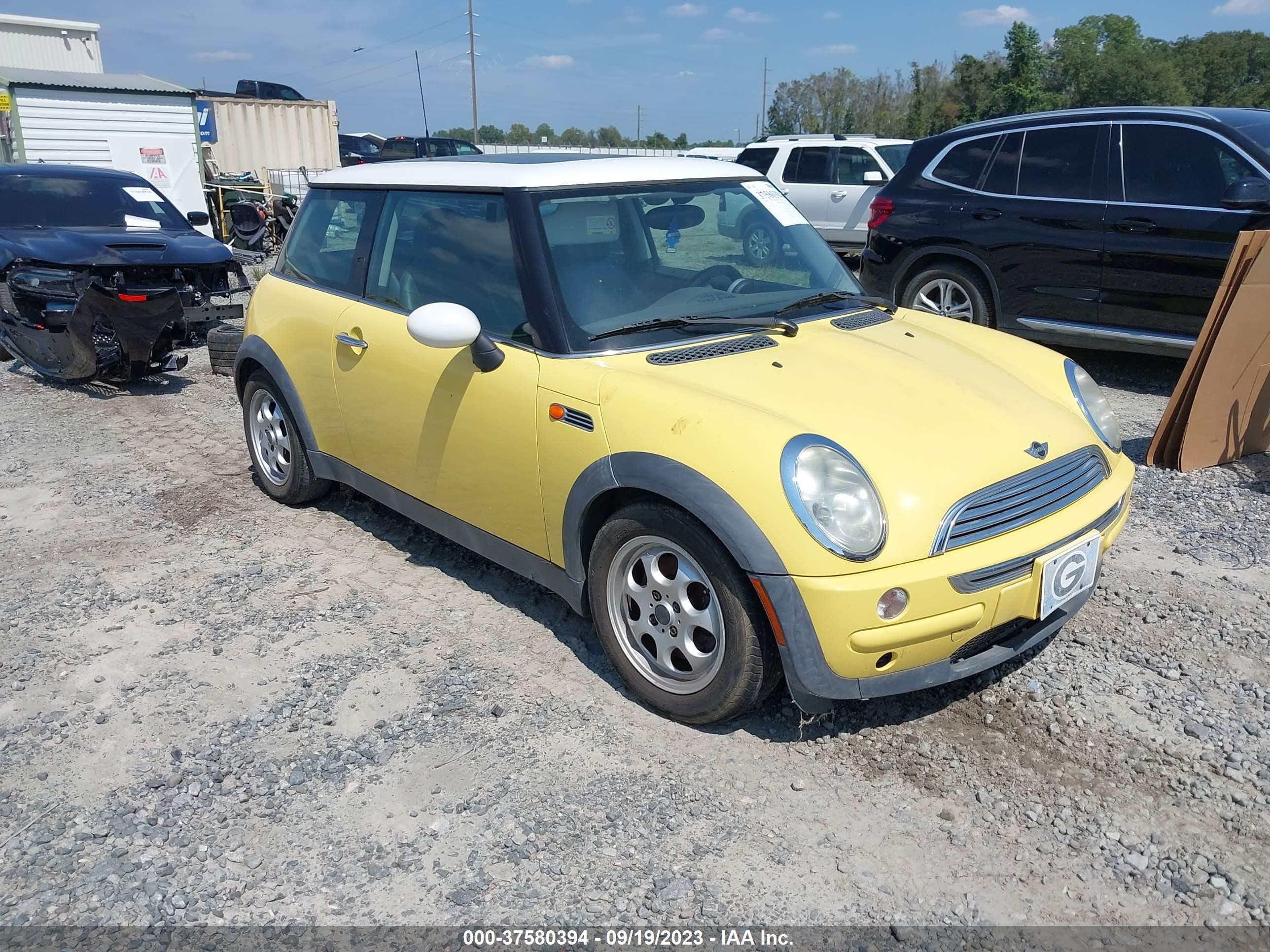 mini hard top 2002 wmwrc33432te11473