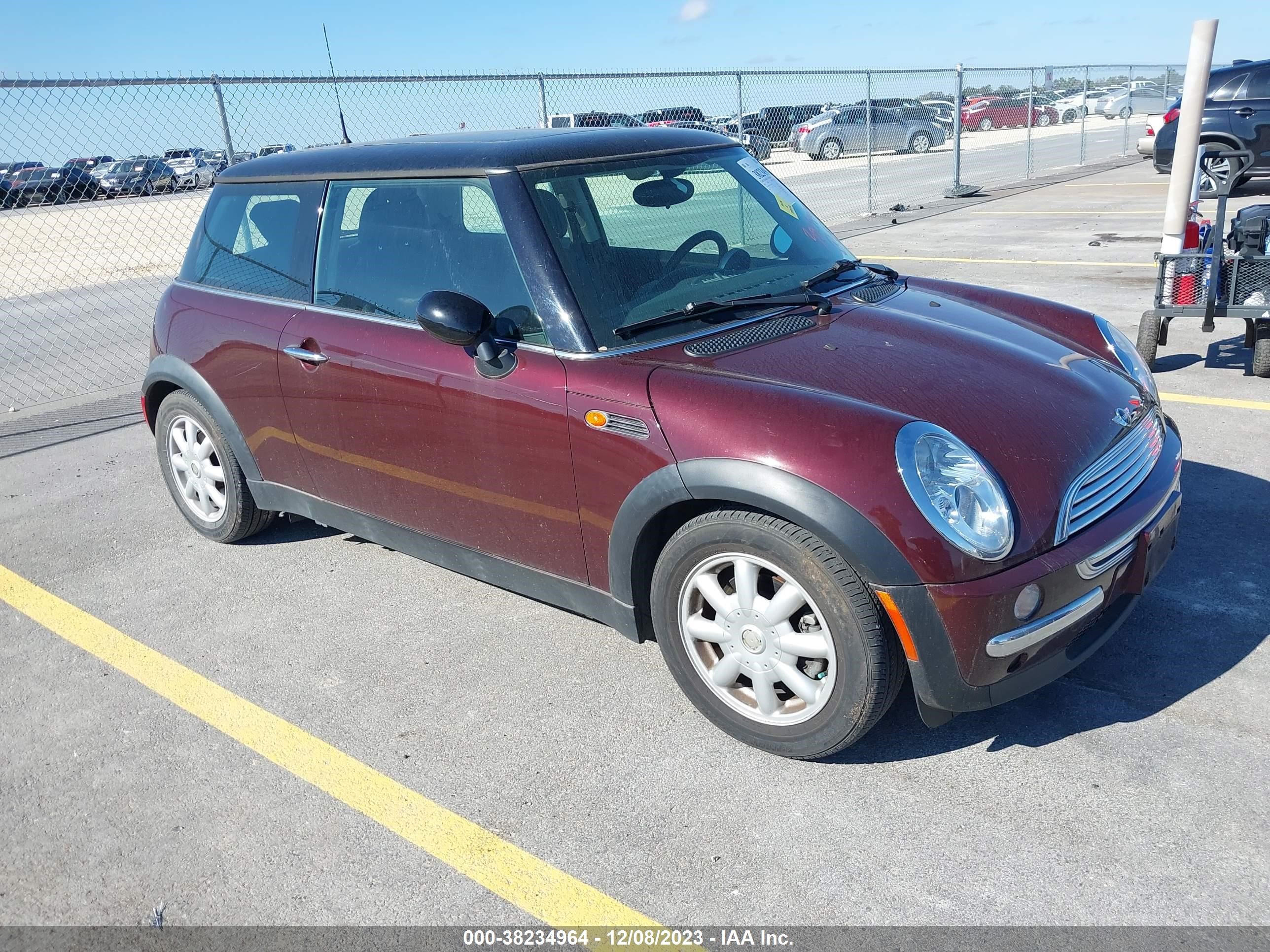 mini hard top 2003 wmwrc33443tc45031