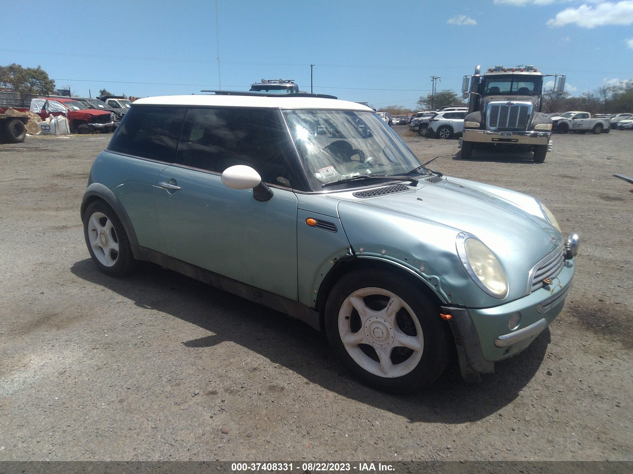 mini hard top 2002 wmwrc33482te10464