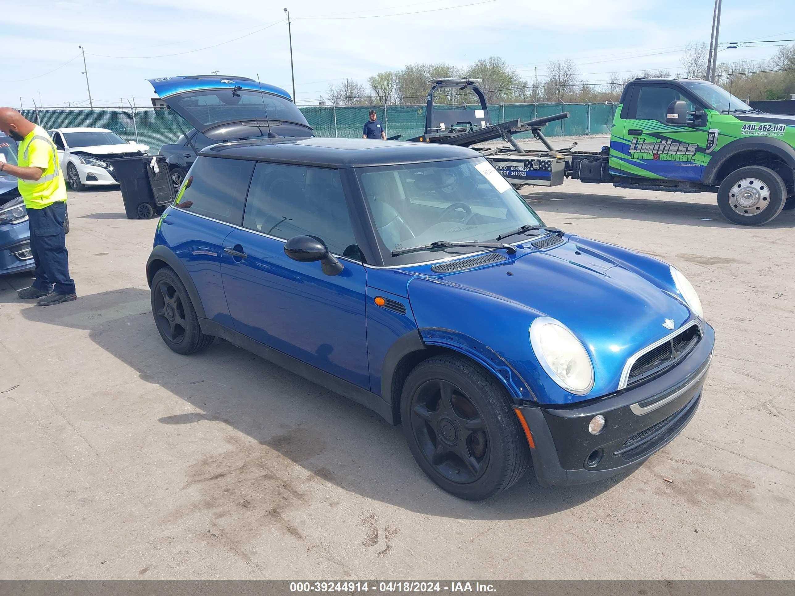 mini cooper 2006 wmwrc33516tk68177