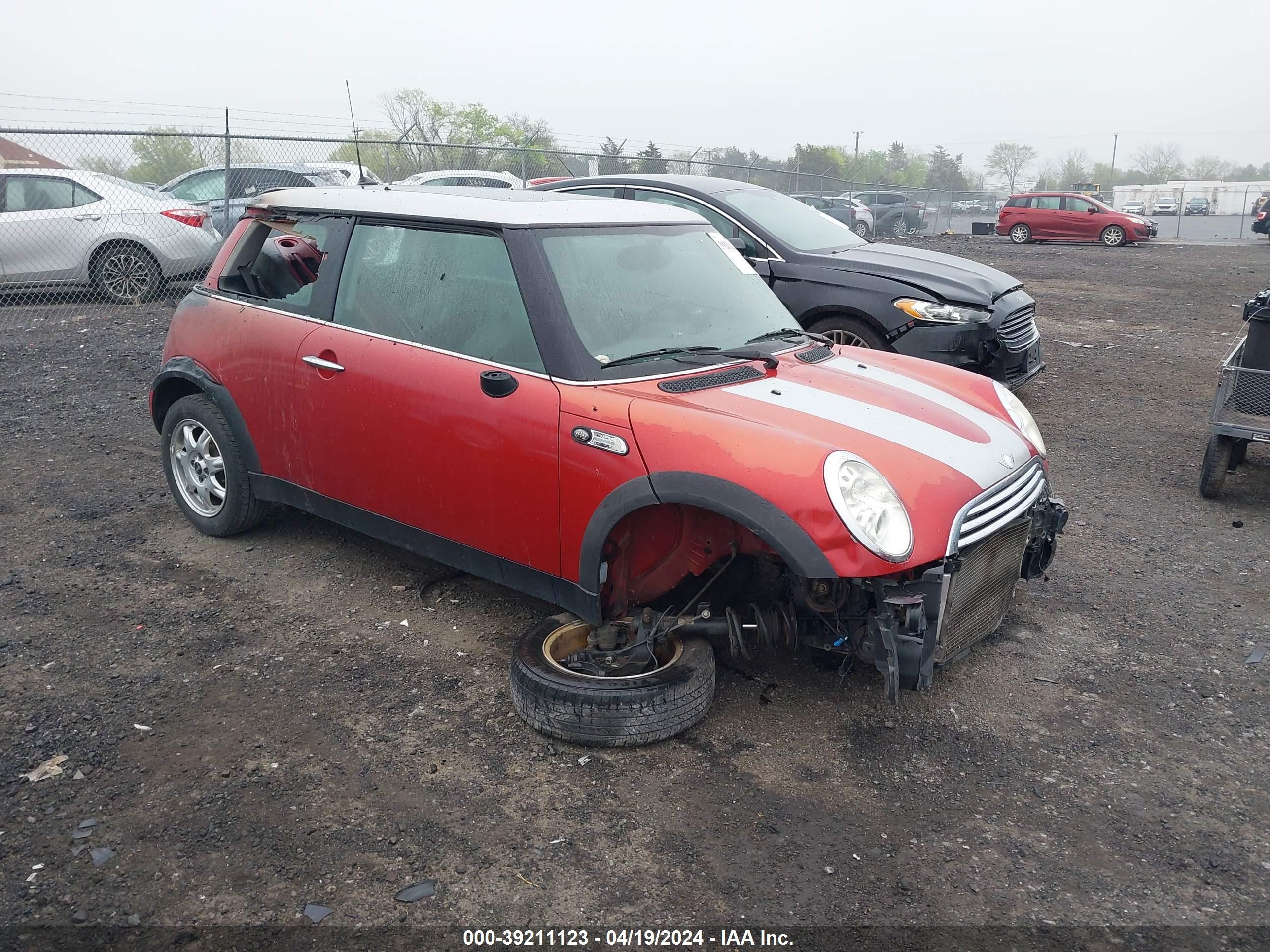 mini cooper 2006 wmwrc33536tk64146