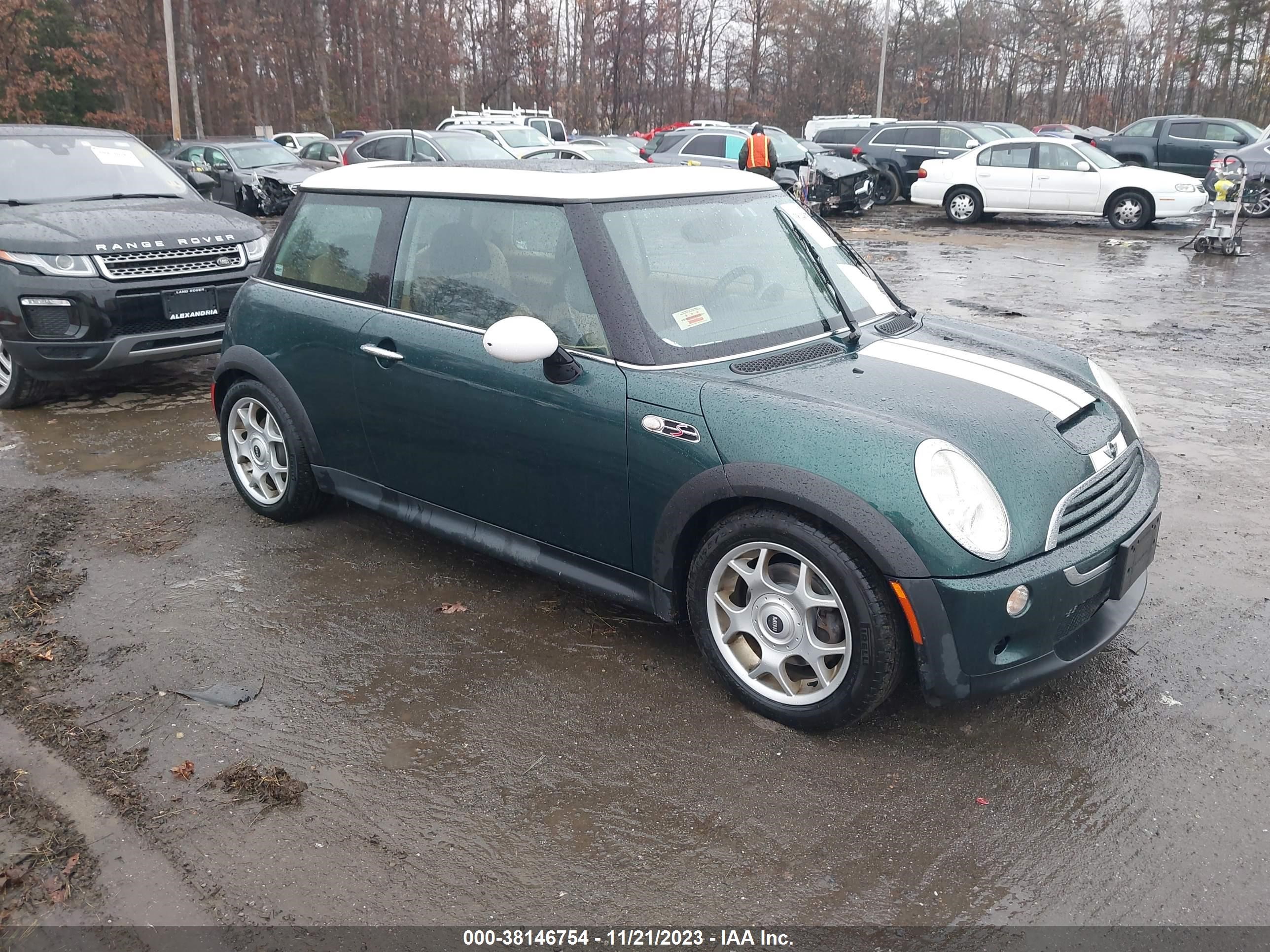 mini cooper 2005 wmwre33415td90475