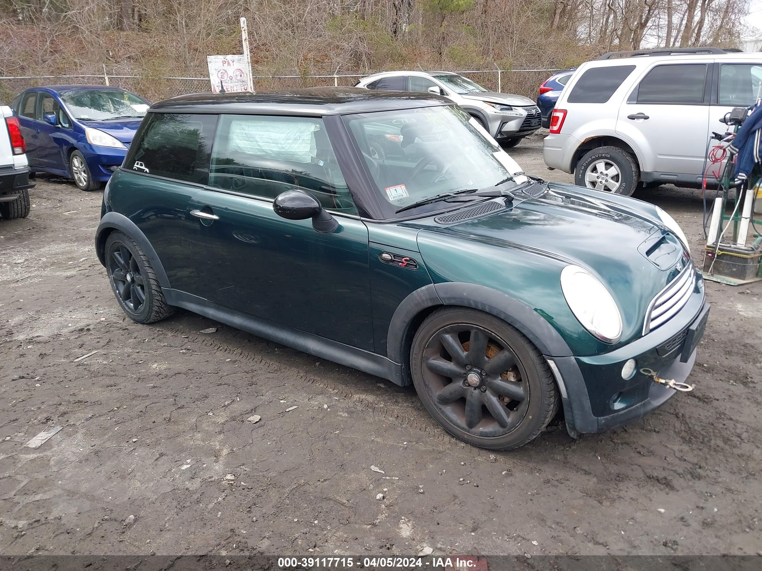 mini cooper 2003 wmwre33423td64061