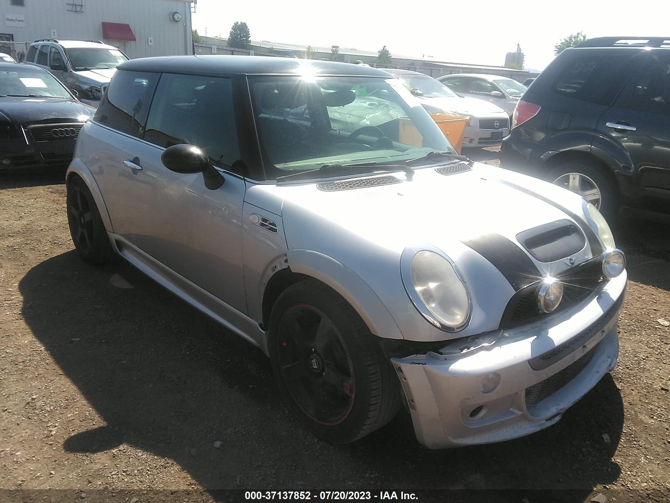 mini hard top 2002 wmwre33432td54301