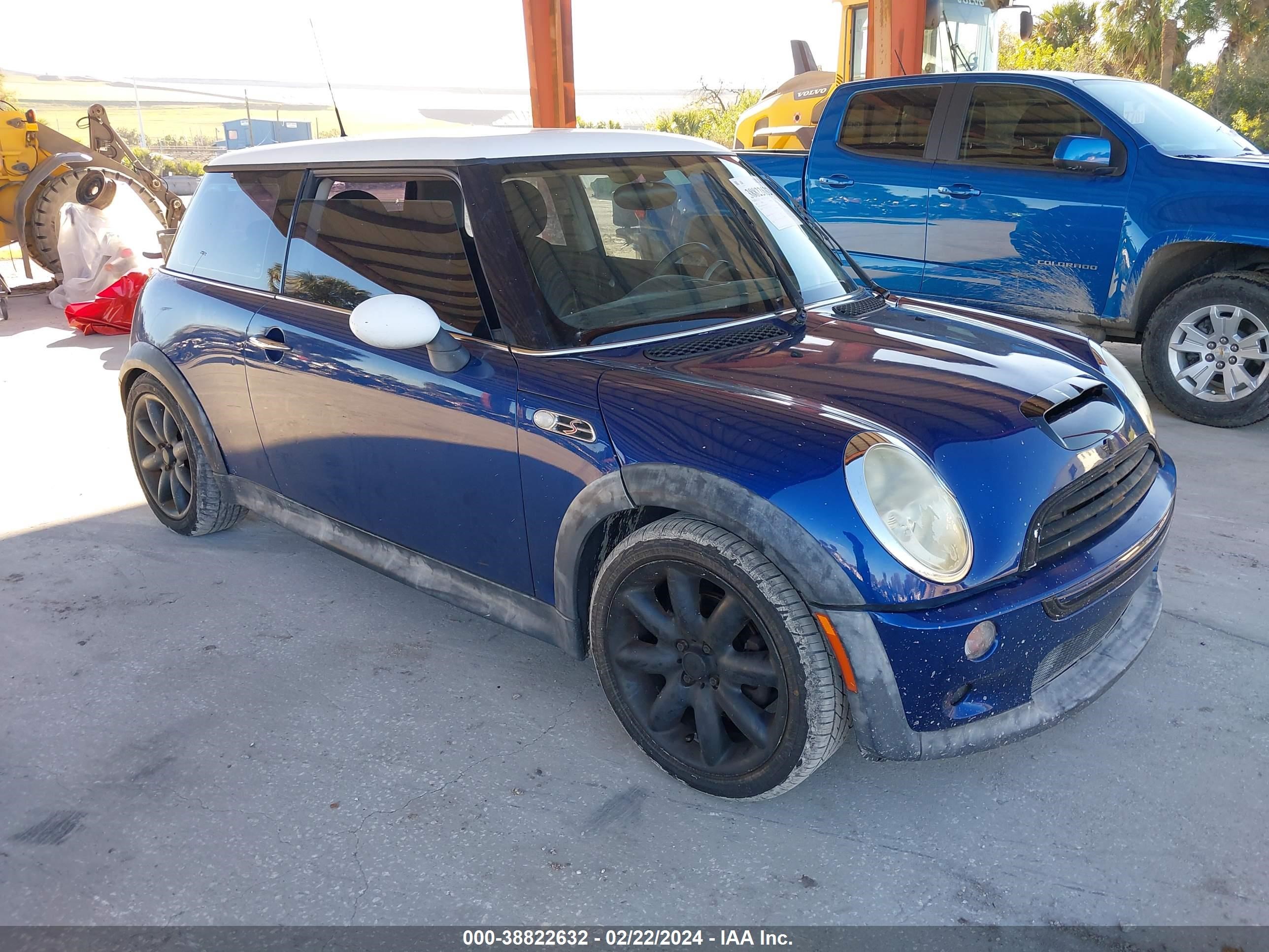 mini cooper 2003 wmwre33433td58558