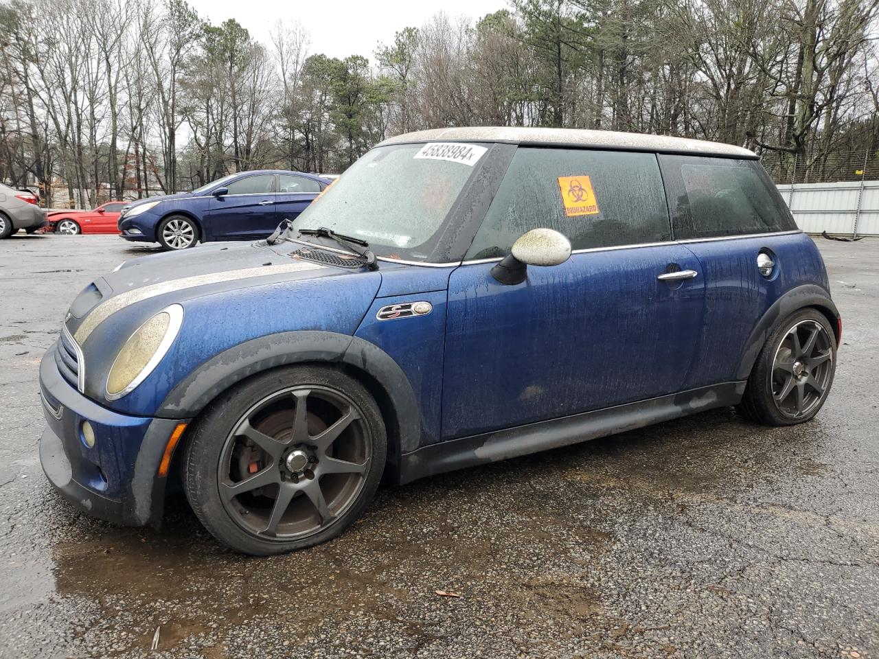 mini cooper 2004 wmwre33444td84491