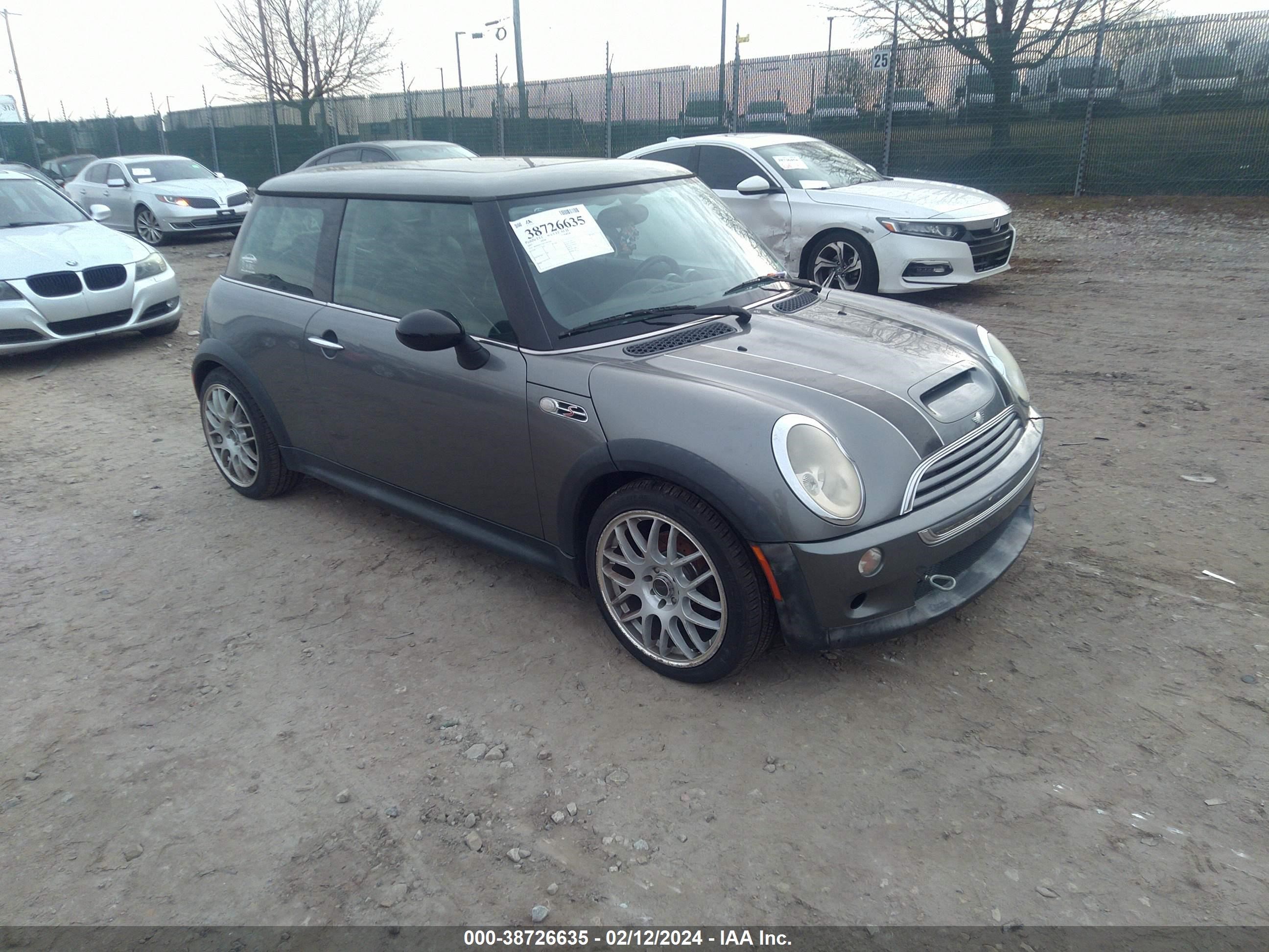 mini cooper 2003 wmwre33463td63656