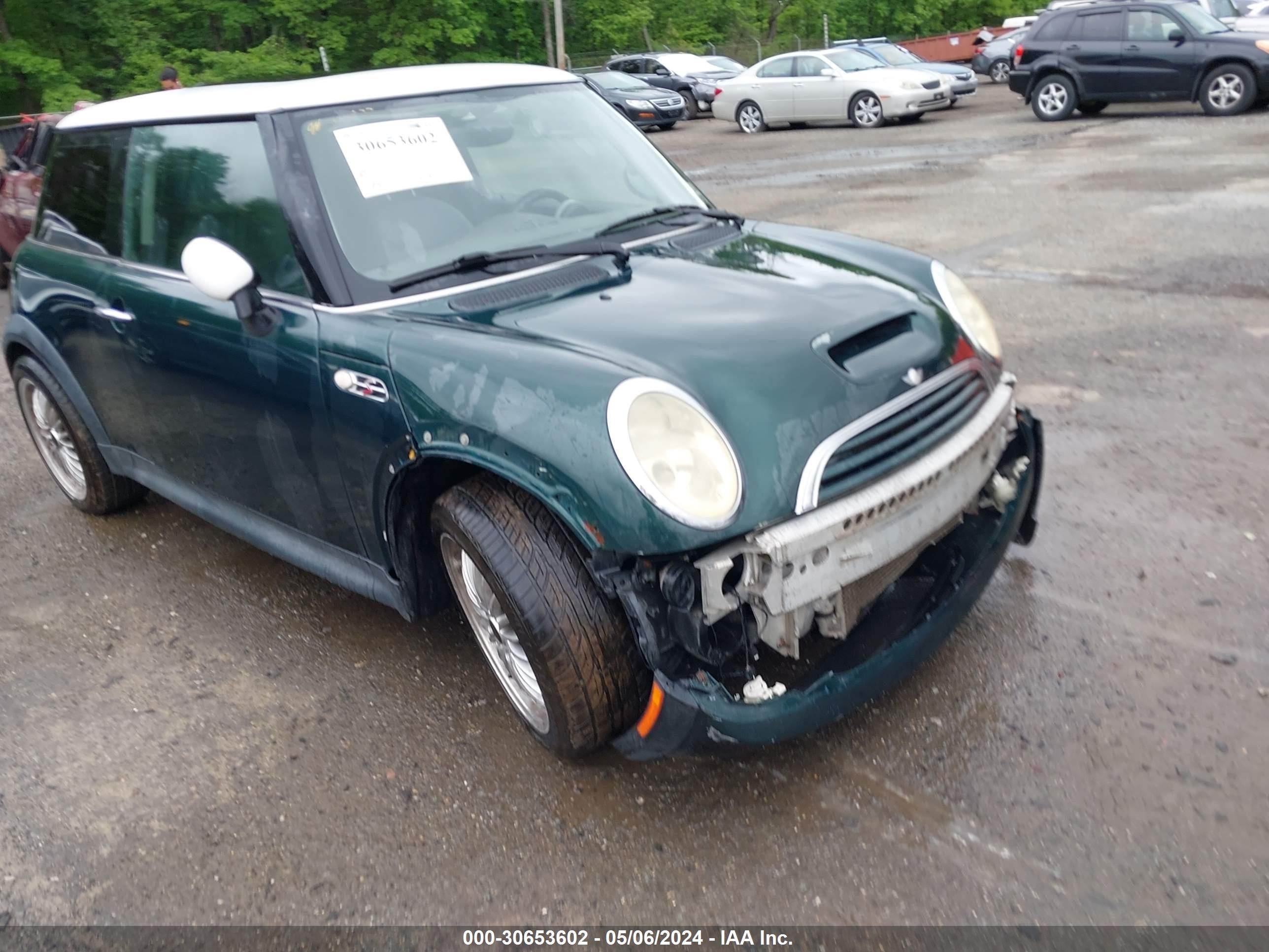 mini cooper 2004 wmwre33484td85644