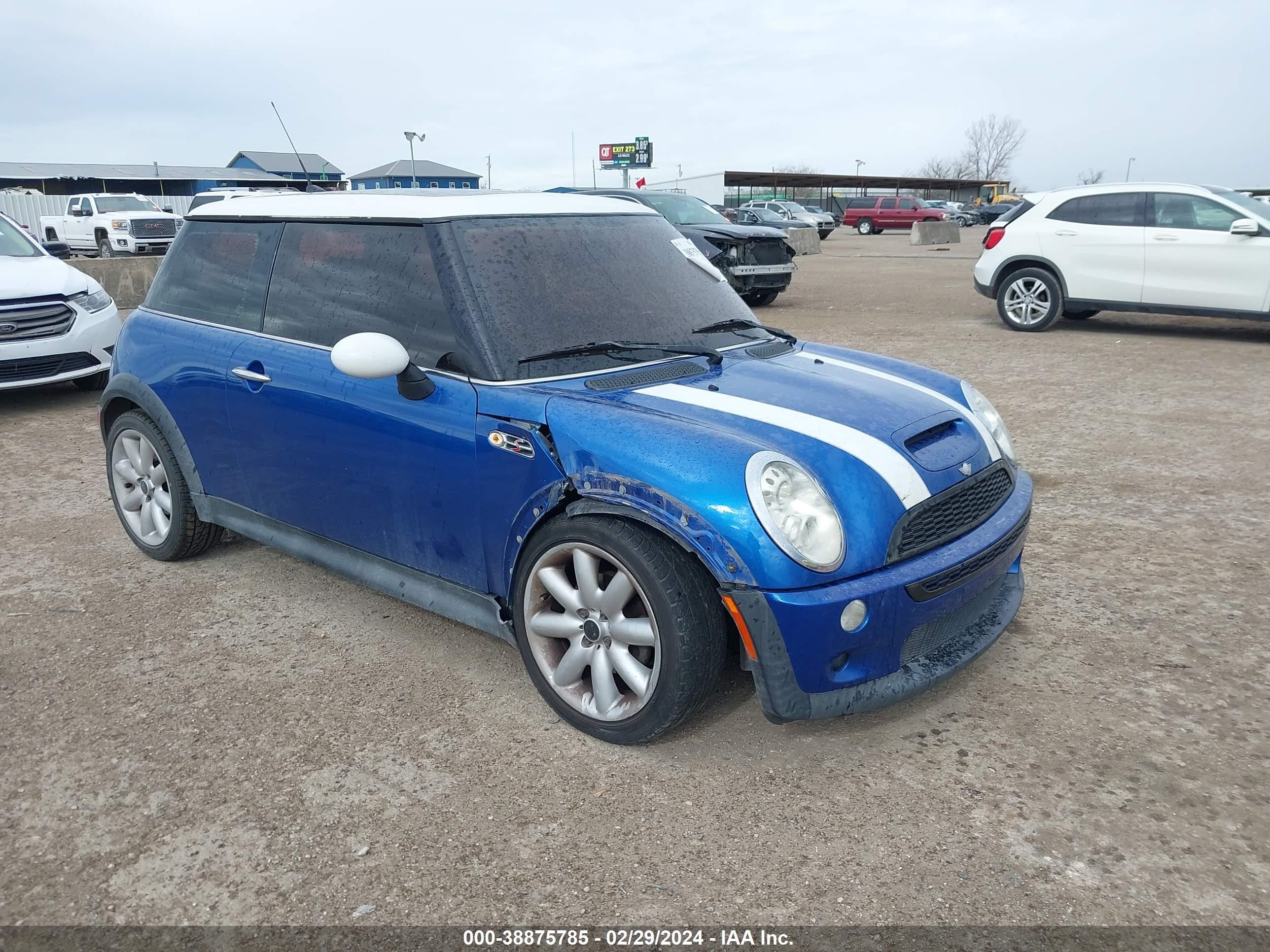 mini cooper 2006 wmwre33546tl23800