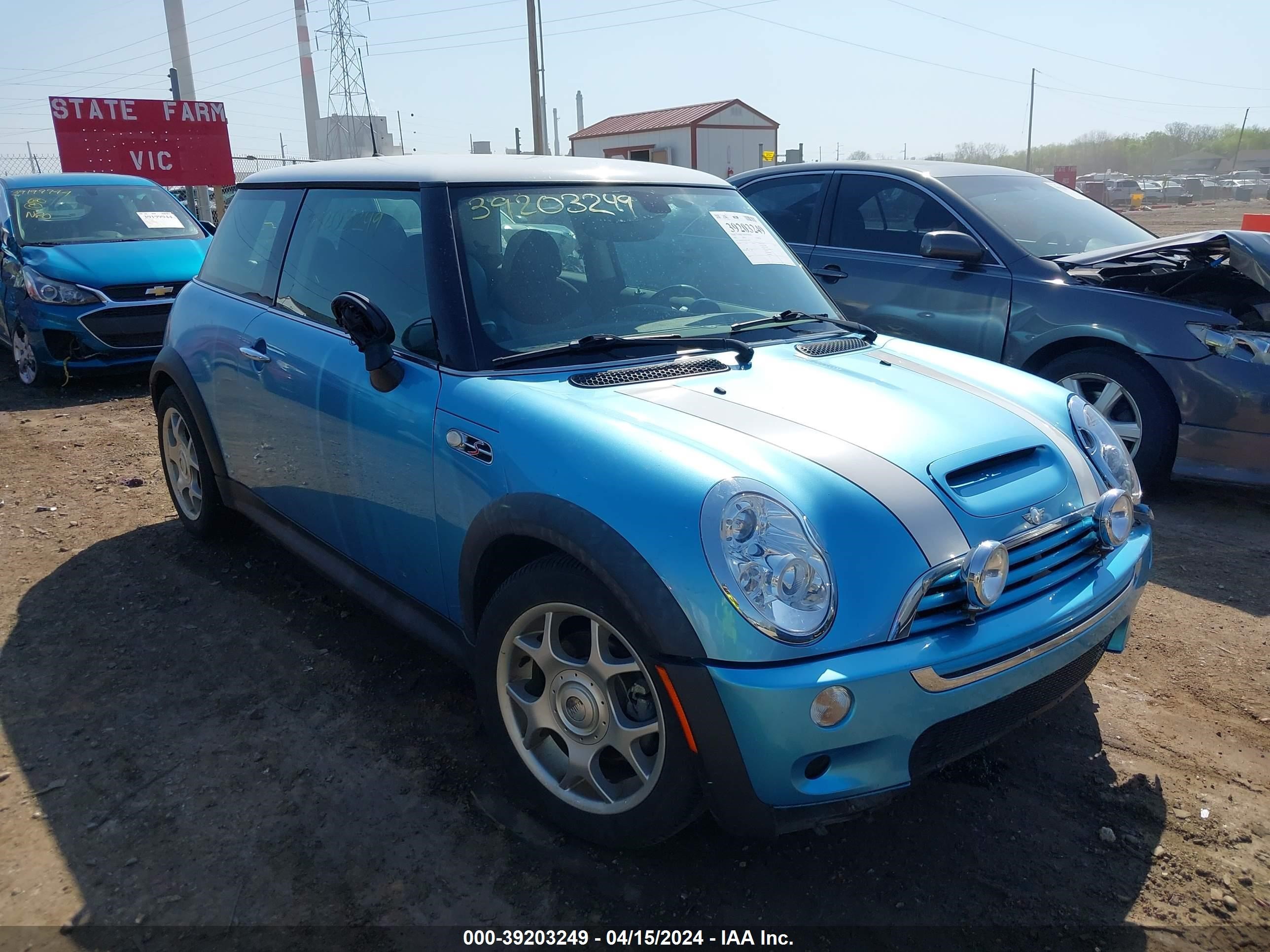 mini cooper 2005 wmwre33575tl10893