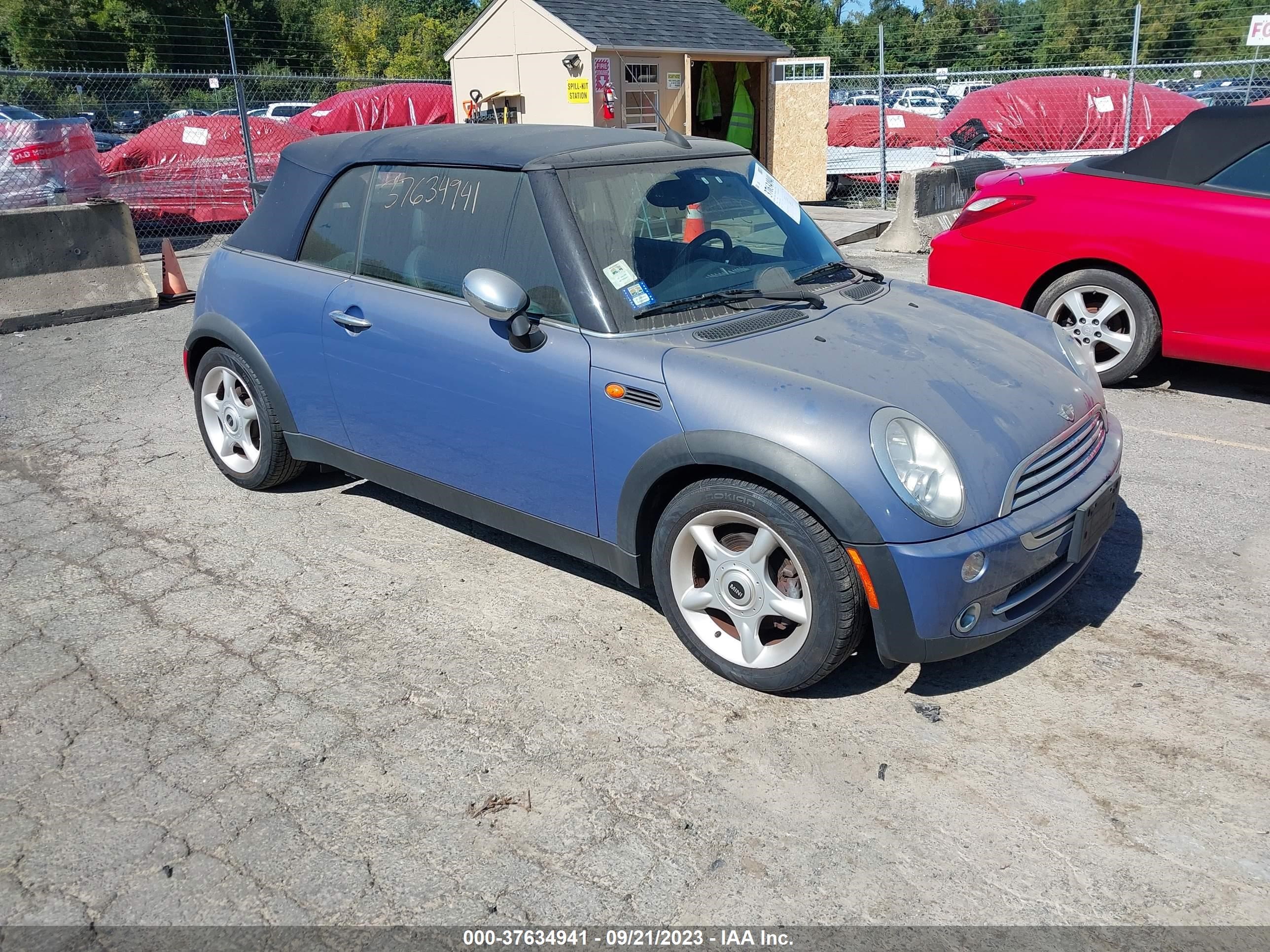 mini cooper 2006 wmwrf33526tf65954