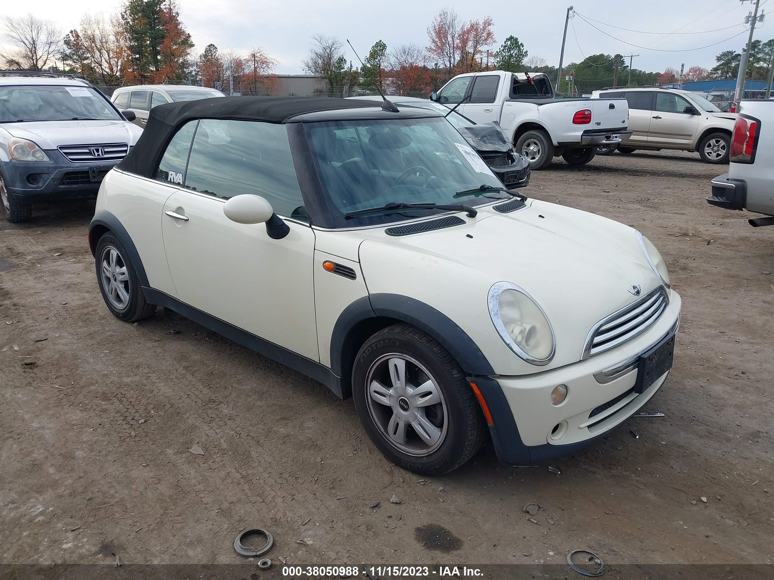 mini cooper 2006 wmwrf33536tf64800