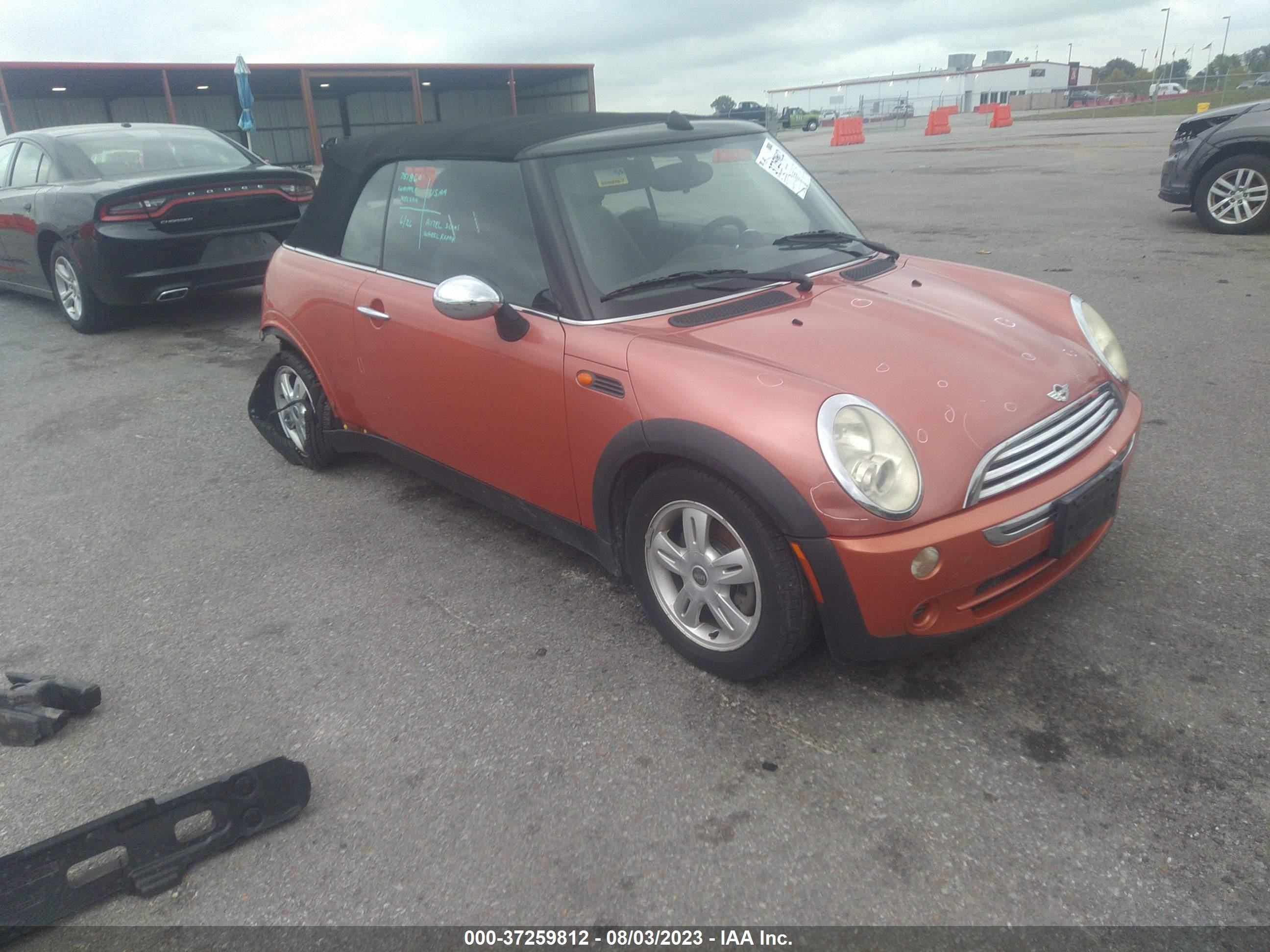 mini cooper 2006 wmwrf33586tg16115