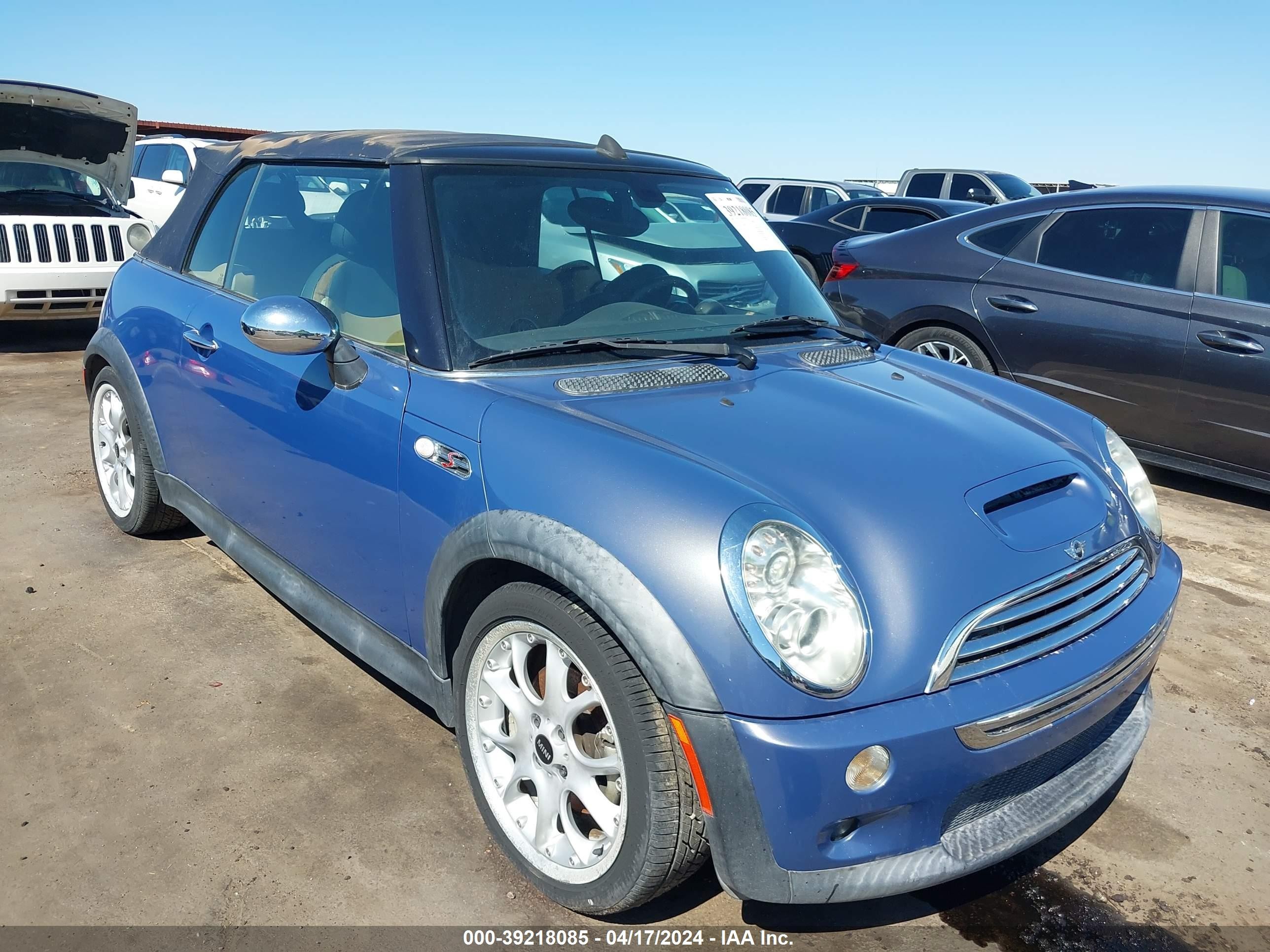 mini cooper 2006 wmwrh33516tf86501