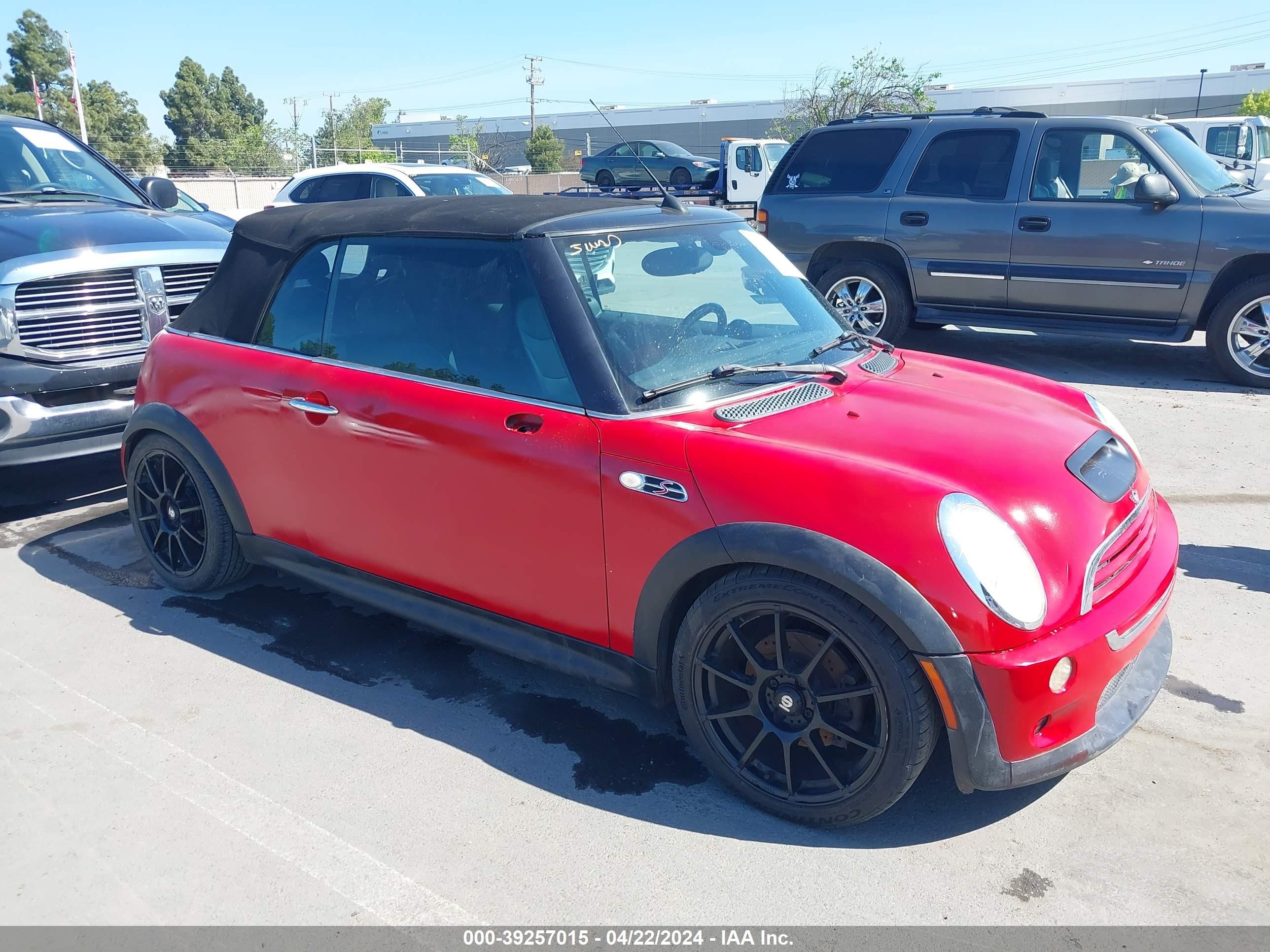 mini cooper 2005 wmwrh33525tk56667