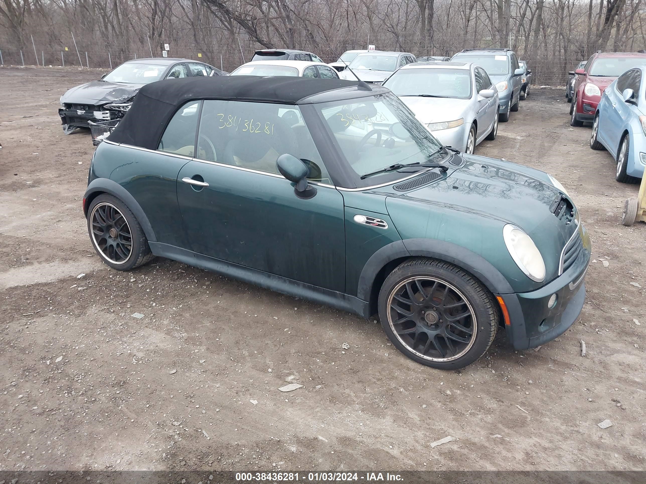 mini cooper 2006 wmwrh33536tj43005